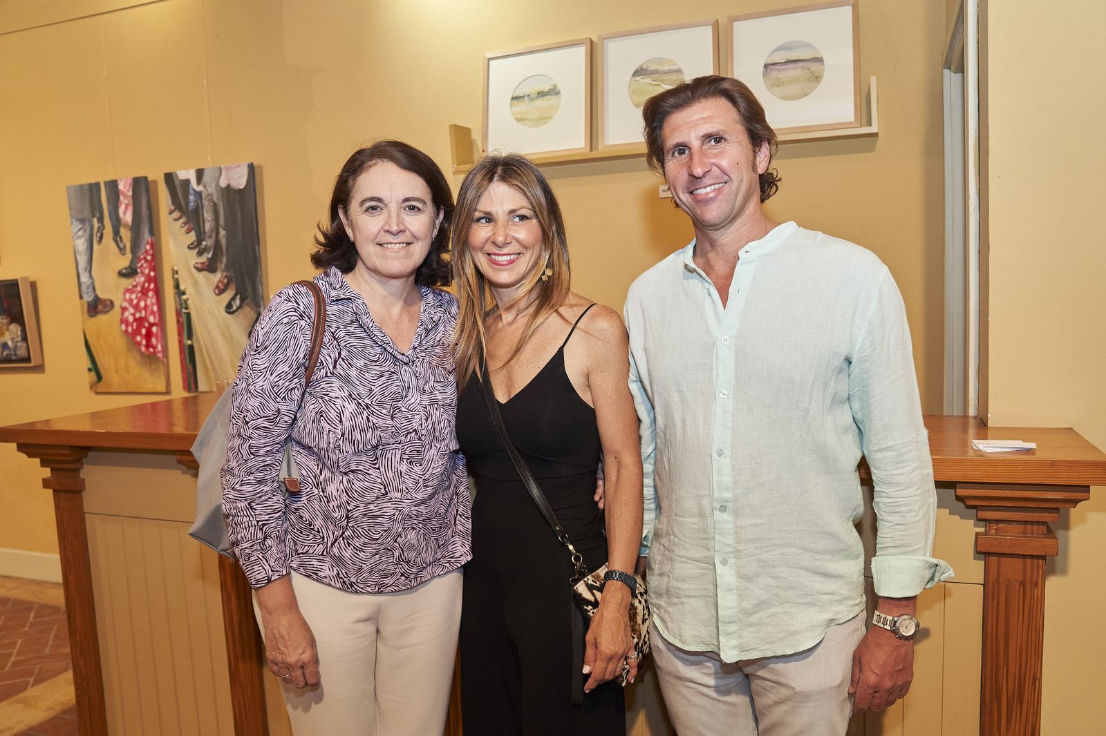 Inauguración de la exposición por del 30 aniversario Del Real Club de Golf