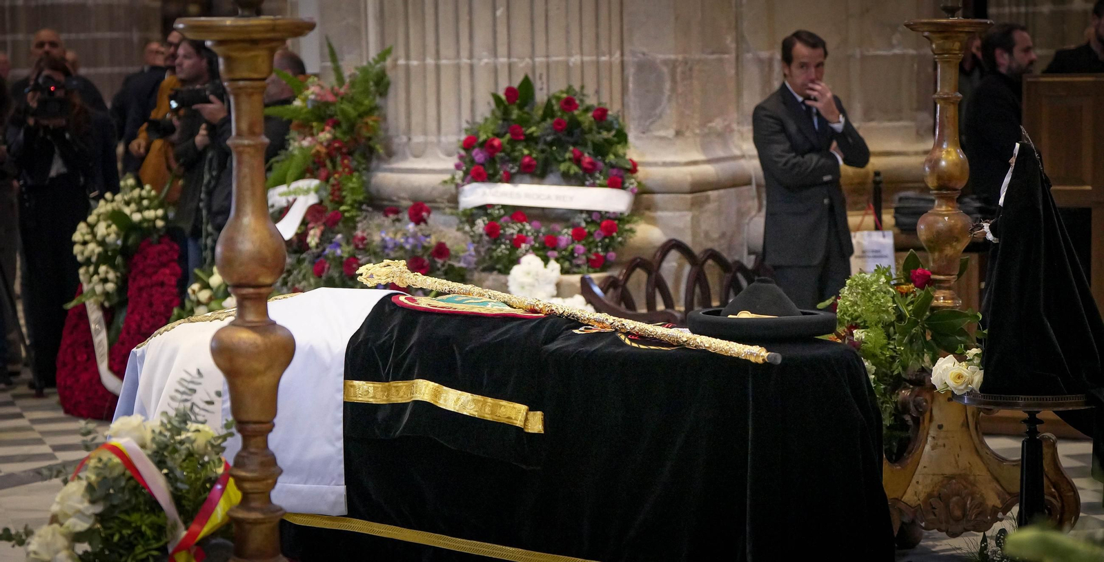 Imágenes del funeral de Álvaro Domecq en la catedral de Jerez