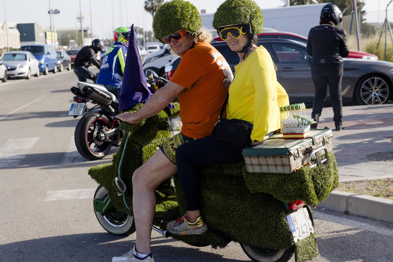 Las imágenes del viernes de Motorada en El Puerto por el Gran Premio de Motociclismo de Jerez 2025