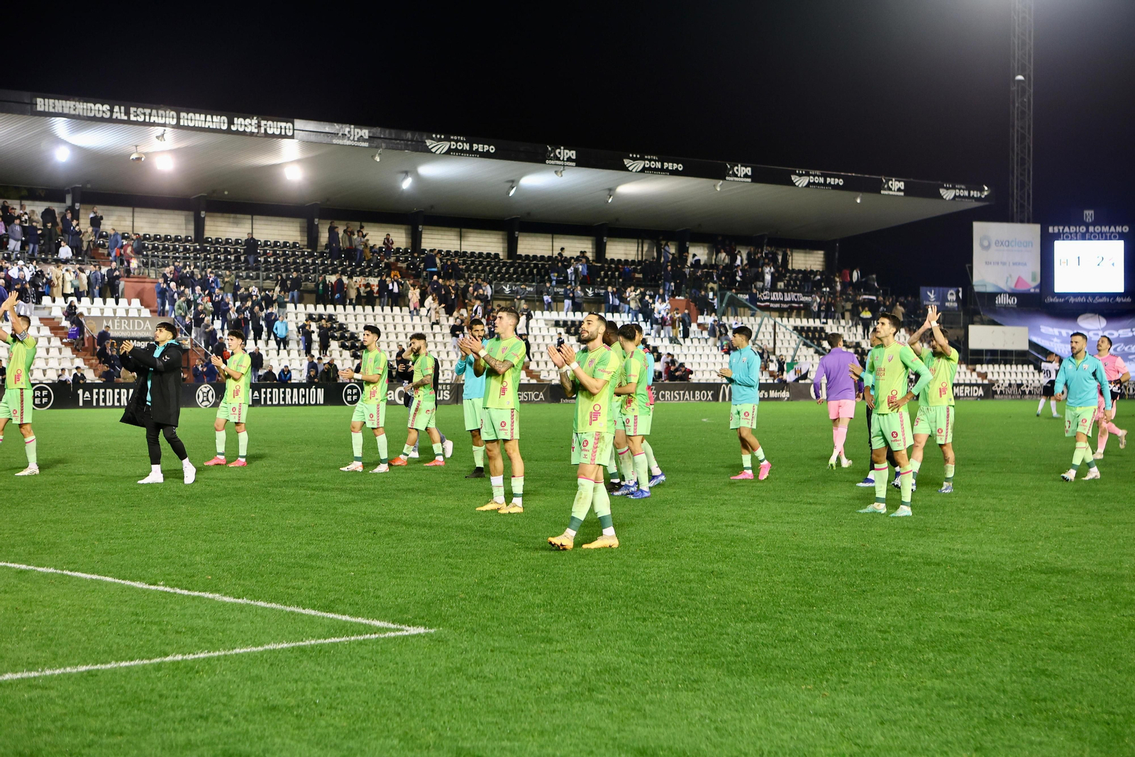 El AD Mérida - Málaga CF, en fotos