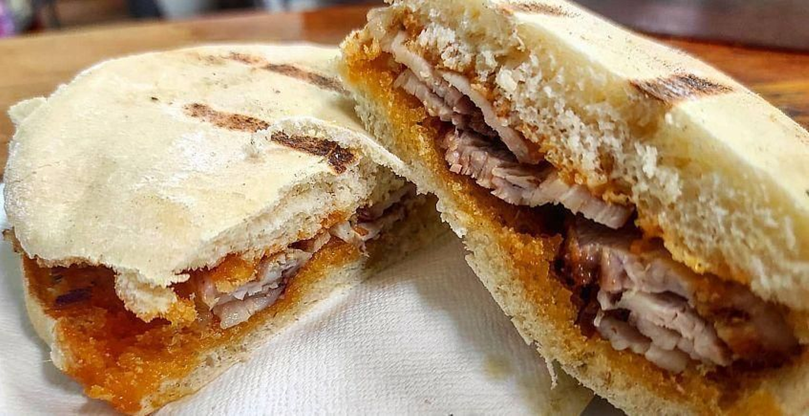 Un bocadillo del bar cafetería Centro.