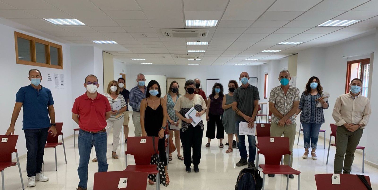 Asistentes al encuentro para elaborar las propuestas del Plan Estratégico de Política Alimentaria.