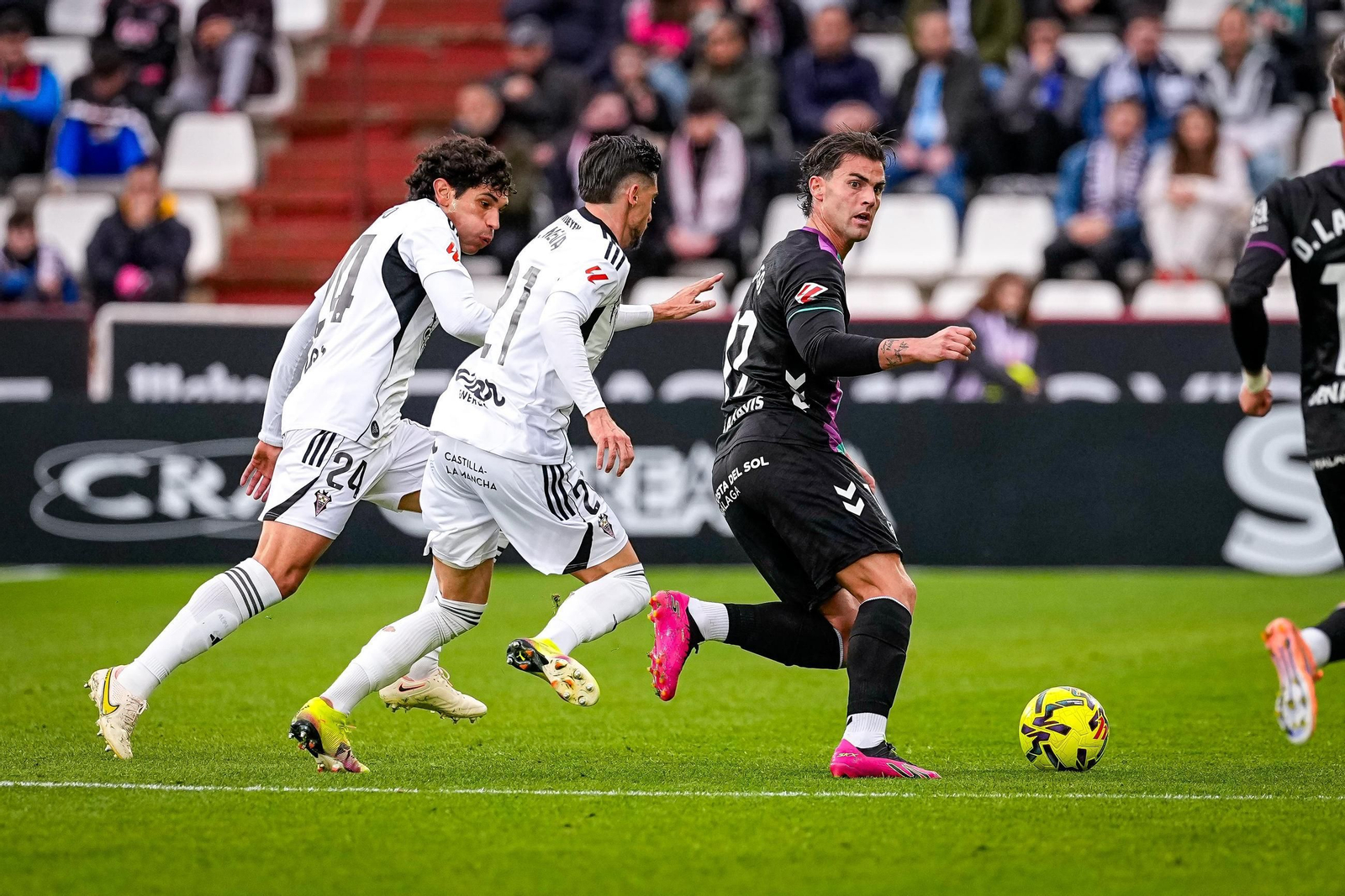 Albacete-Málaga CF, en fotos