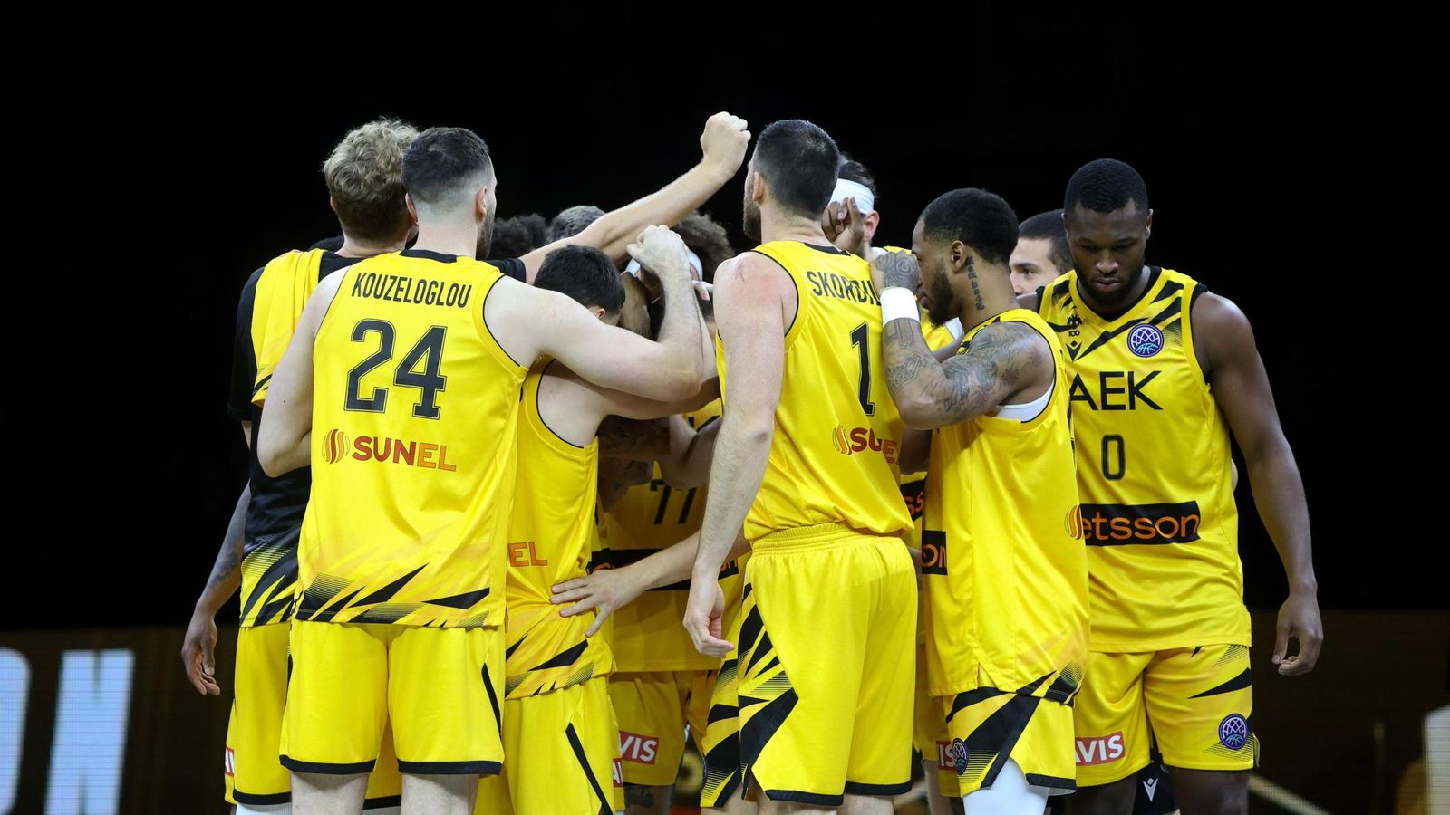 Las fotos del AEK Atenas-Unicaja de la Final Four de la Basketball Champions League
