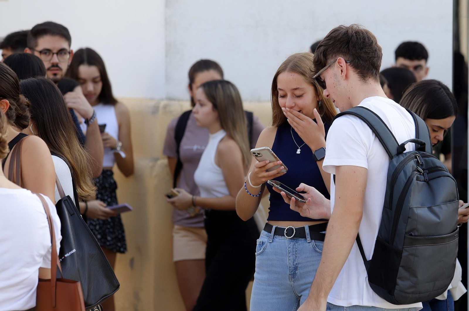 Imágenes de la vuelta a la Universidad de Huelva