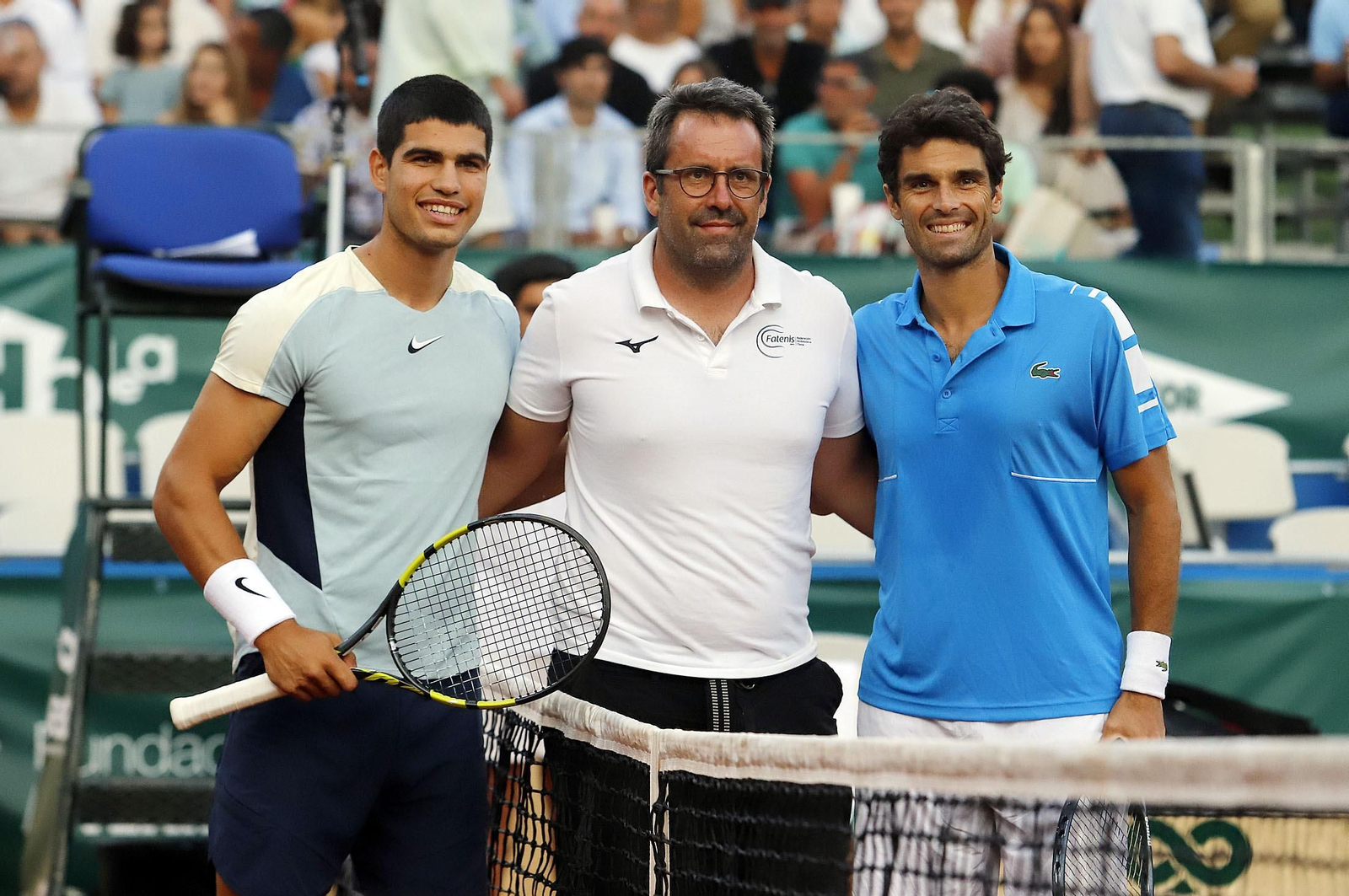 Copa del Rey de Tenis. Semifinal entre Carlos Alcaraz y Pablo Andújar