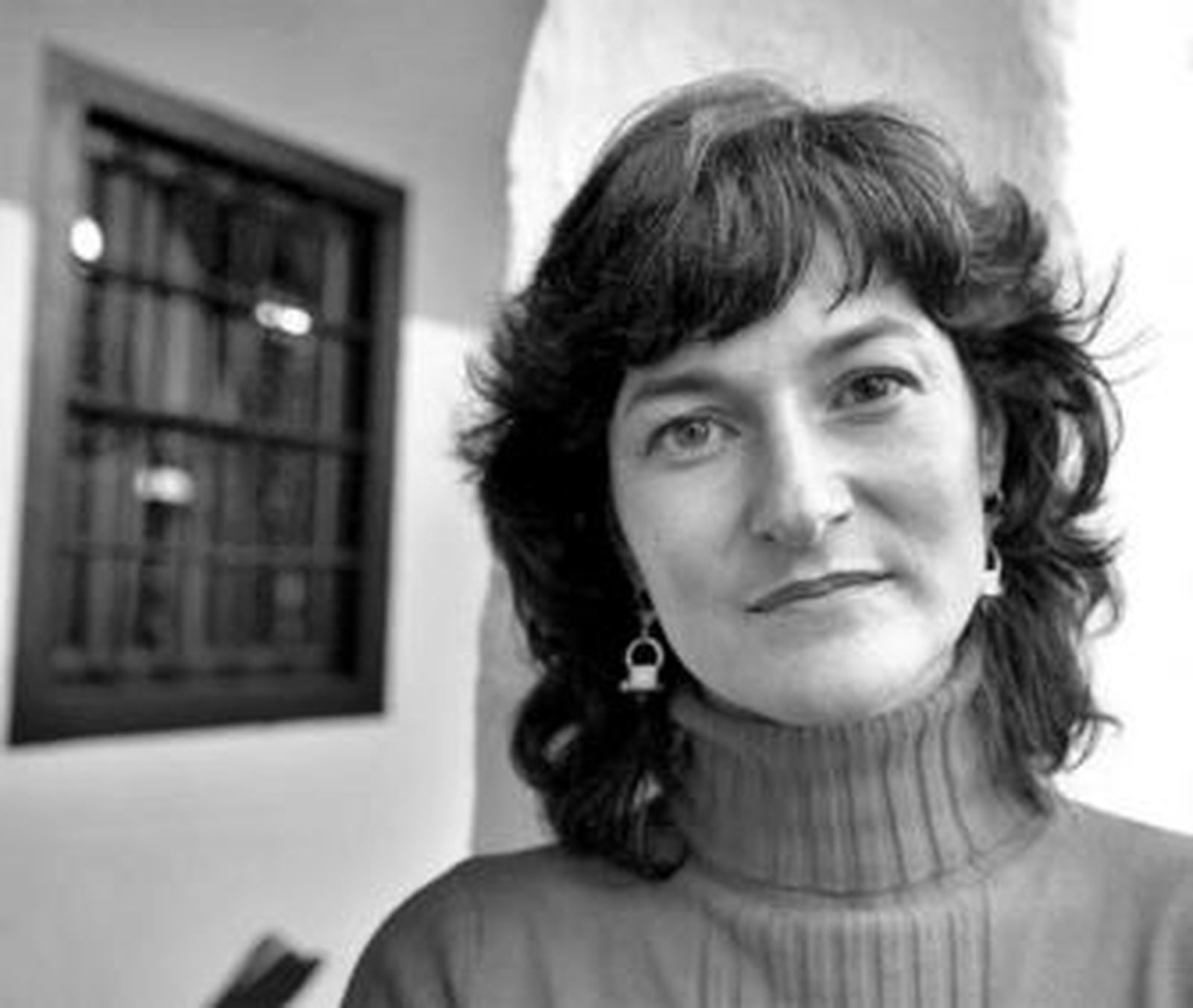 La poeta Ada Salas, ayer en Córdoba.