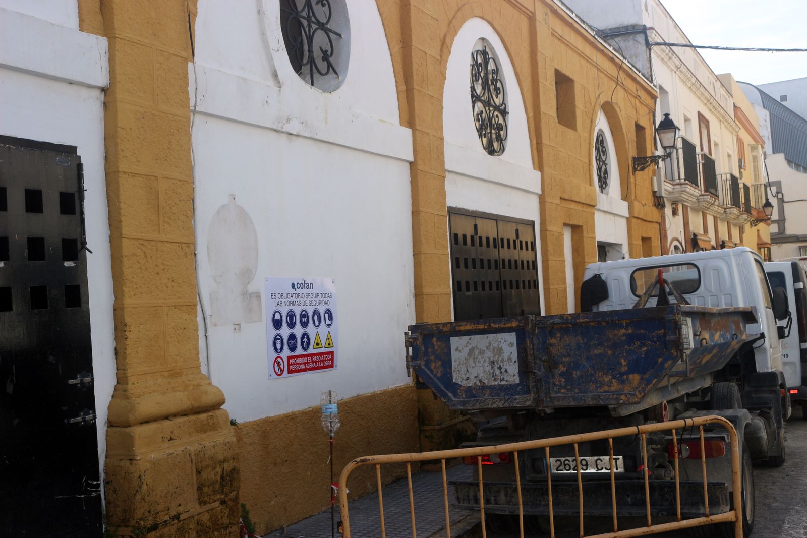 Las obras del Mercado de Abastos de Puerto Real