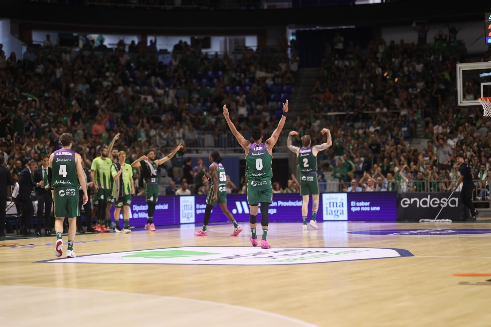 Unicaja-Surne Bilbao, en fotos