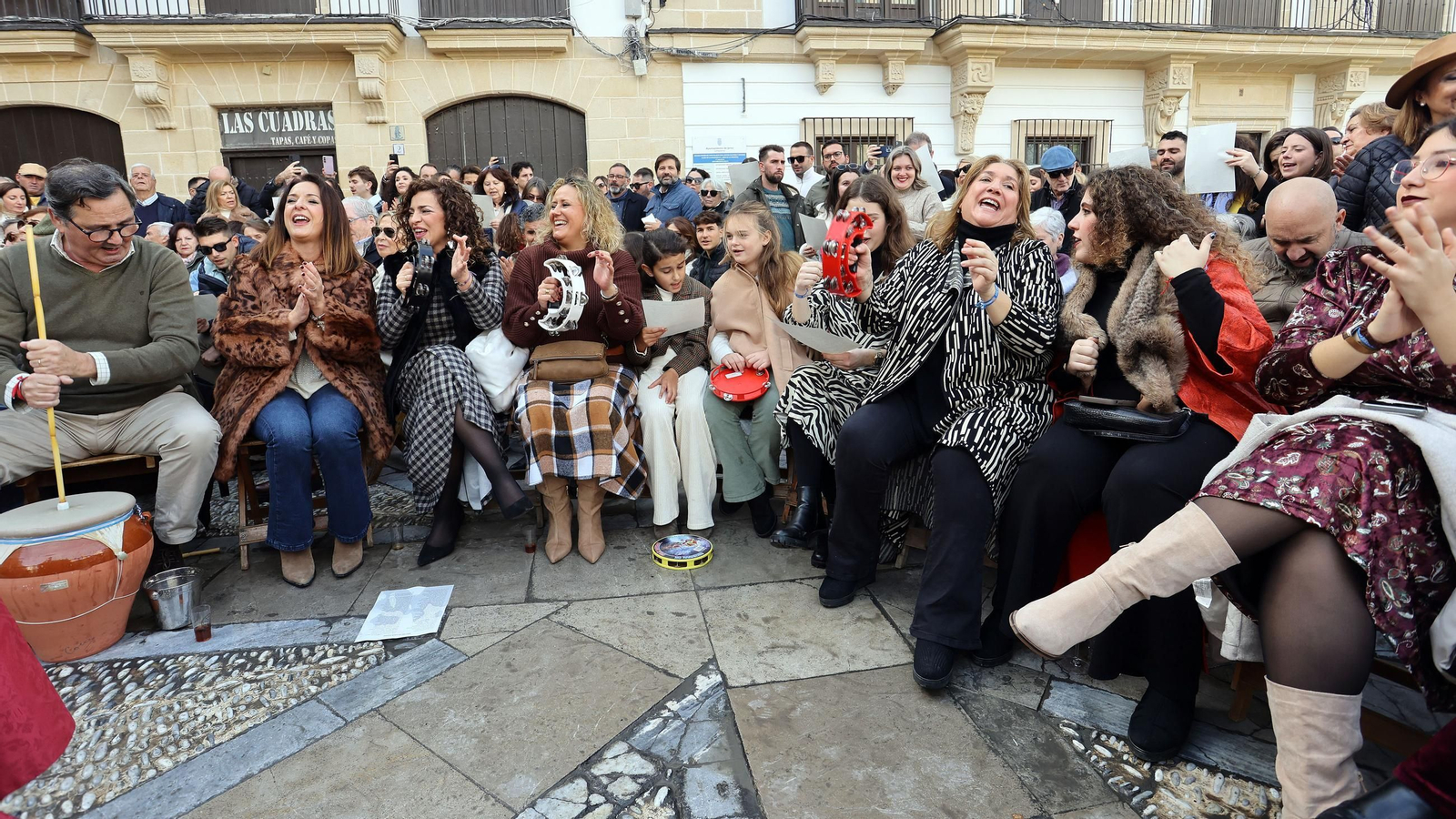 Imágenes de la zambomba BIC en Jerez