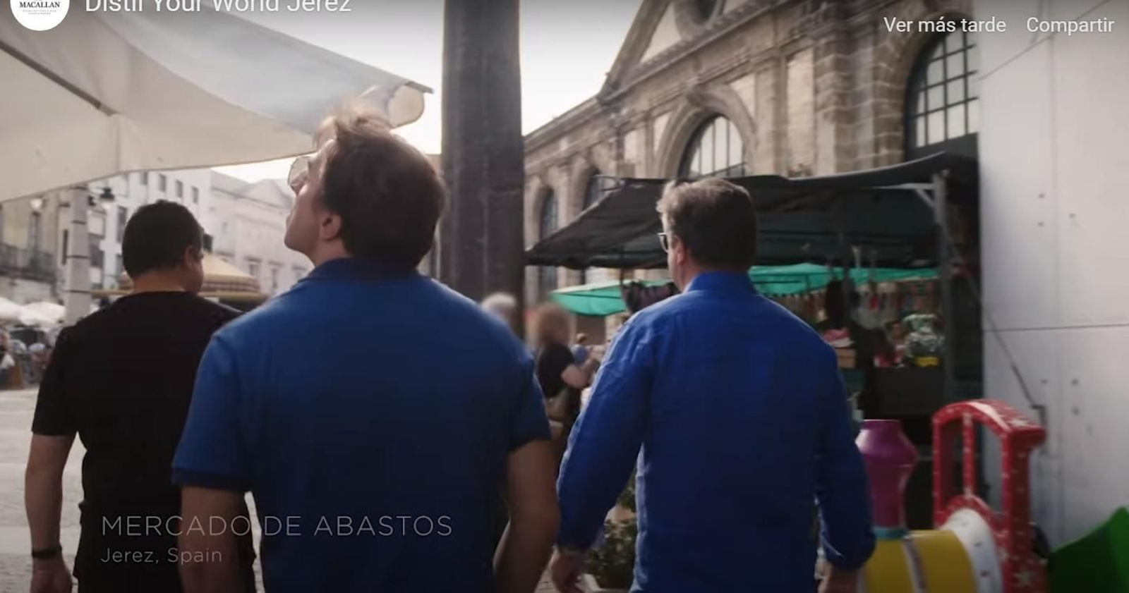 Los Roca en el mercado de abastos.