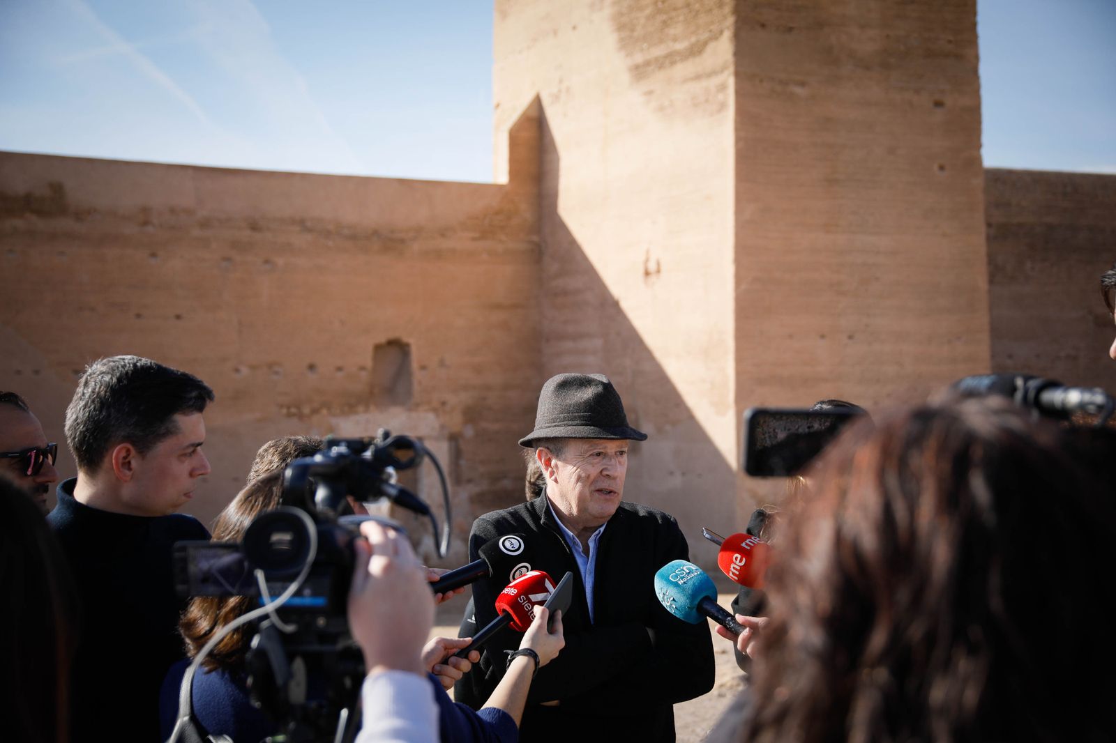 Las imágenes de la restauración de la Muralla de San Cristóbal