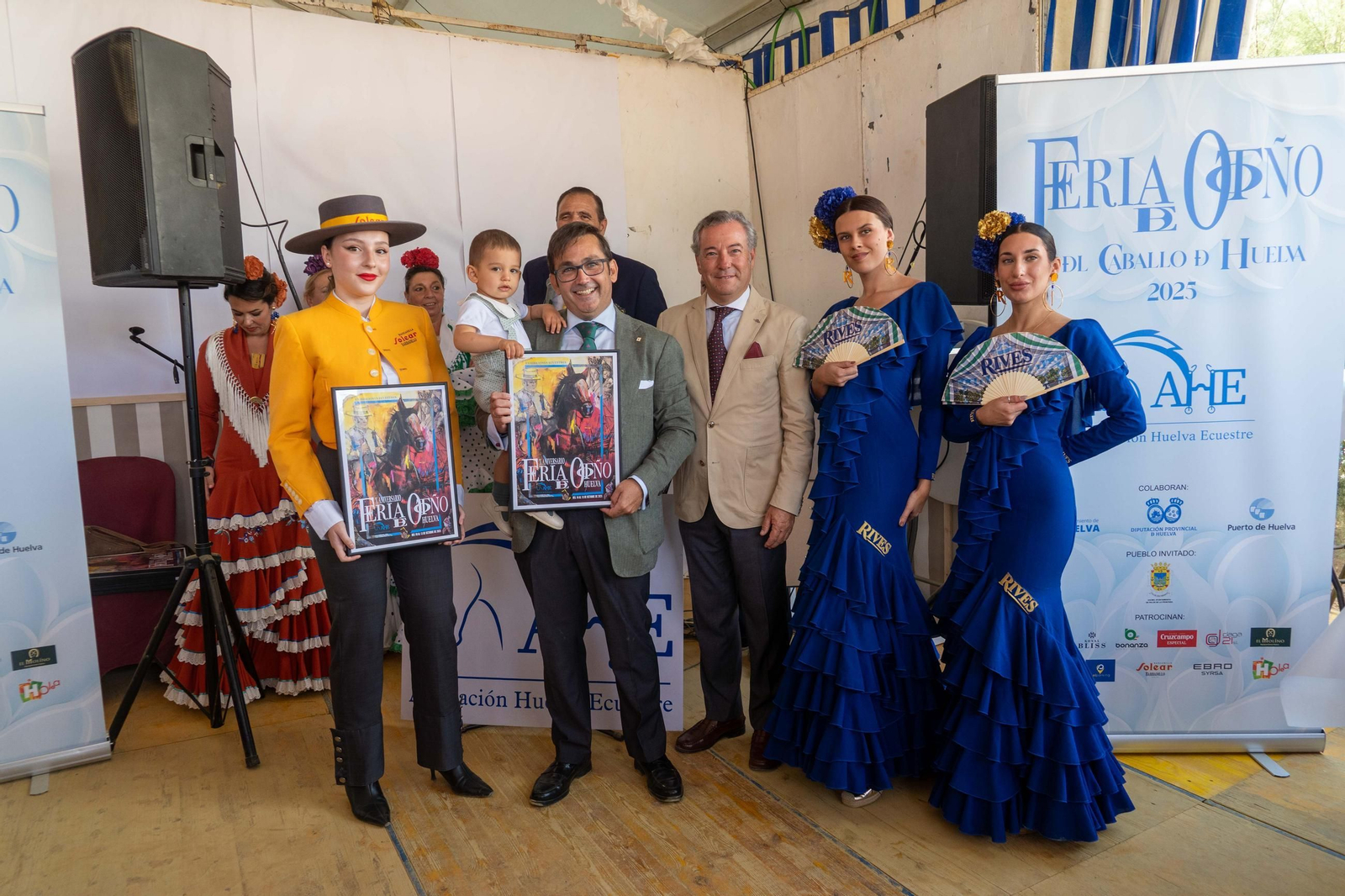 Imágenes de la entrega de reconocimientos de la X edición de la Feria de Otoño y del Caballo 2025 de Huelva