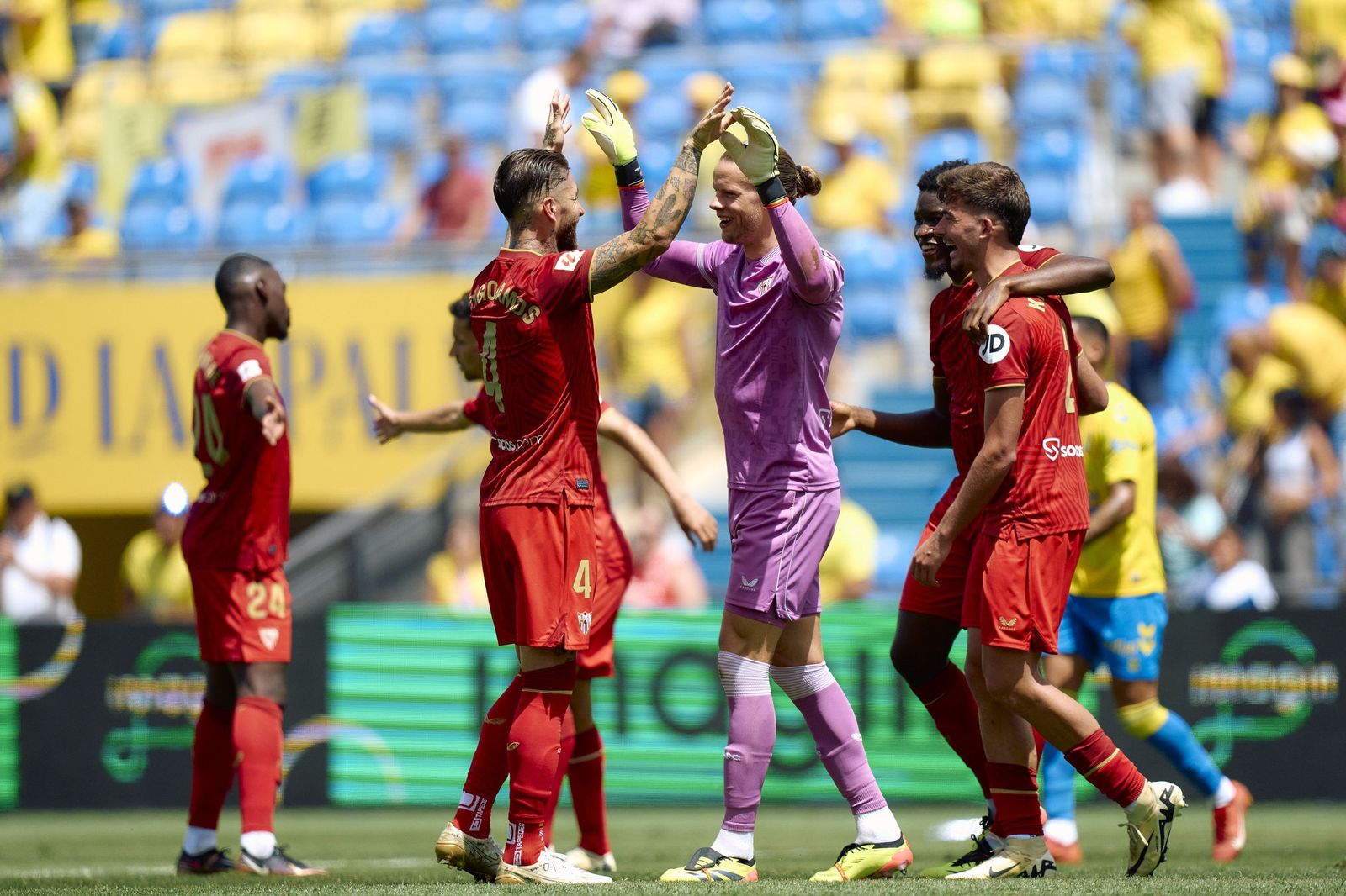 Las fotos del Las Palmas-Sevilla de la Liga