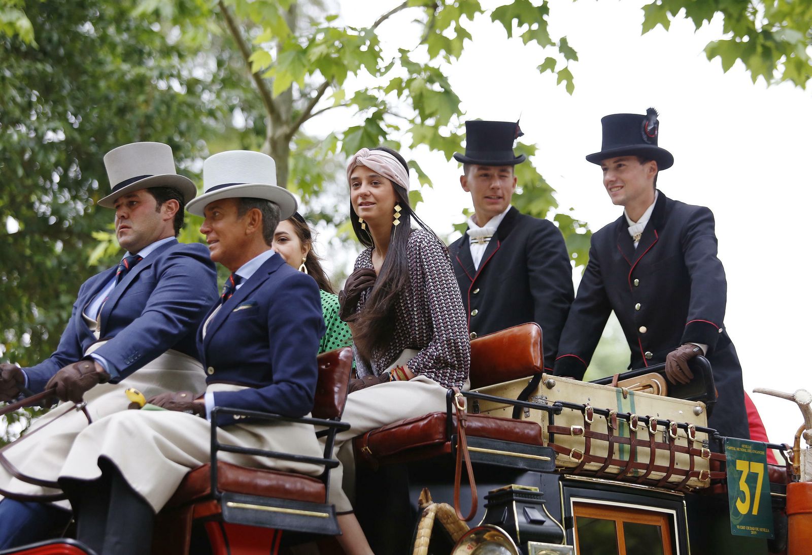 El concurso de enganches, en imágenes