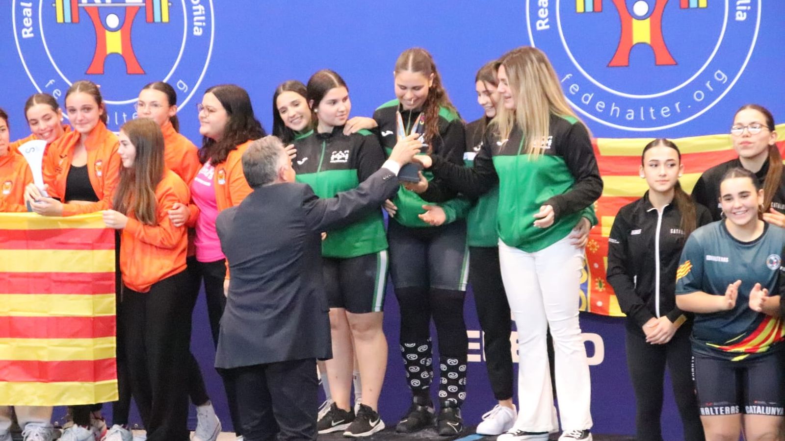 Premio para la comunidad andaluza en la categoría femenina del Campeonato Sub-17 de Halterofilia