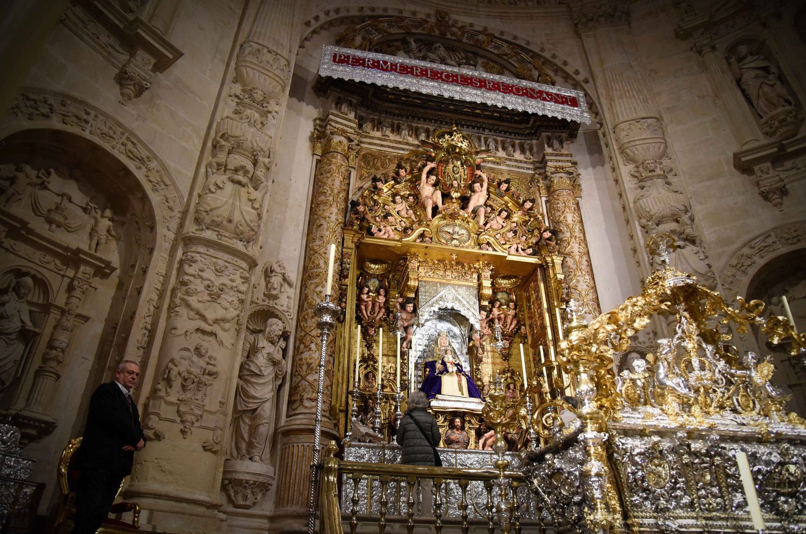 Imágenes de la reapertura de la capilla real de la Catedral tras la restauración