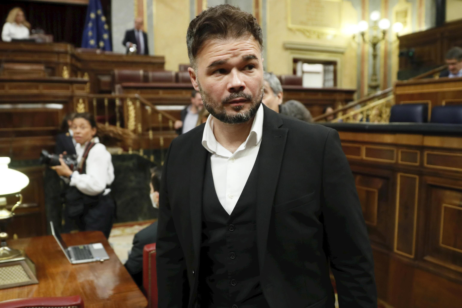 Gabriel Rufián, portavoz de ERC.