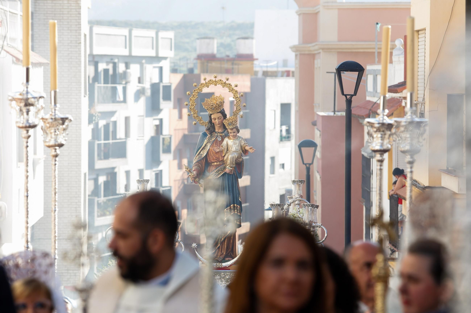 Las fotos de la procesión de María Auxiliadora en Algeciras