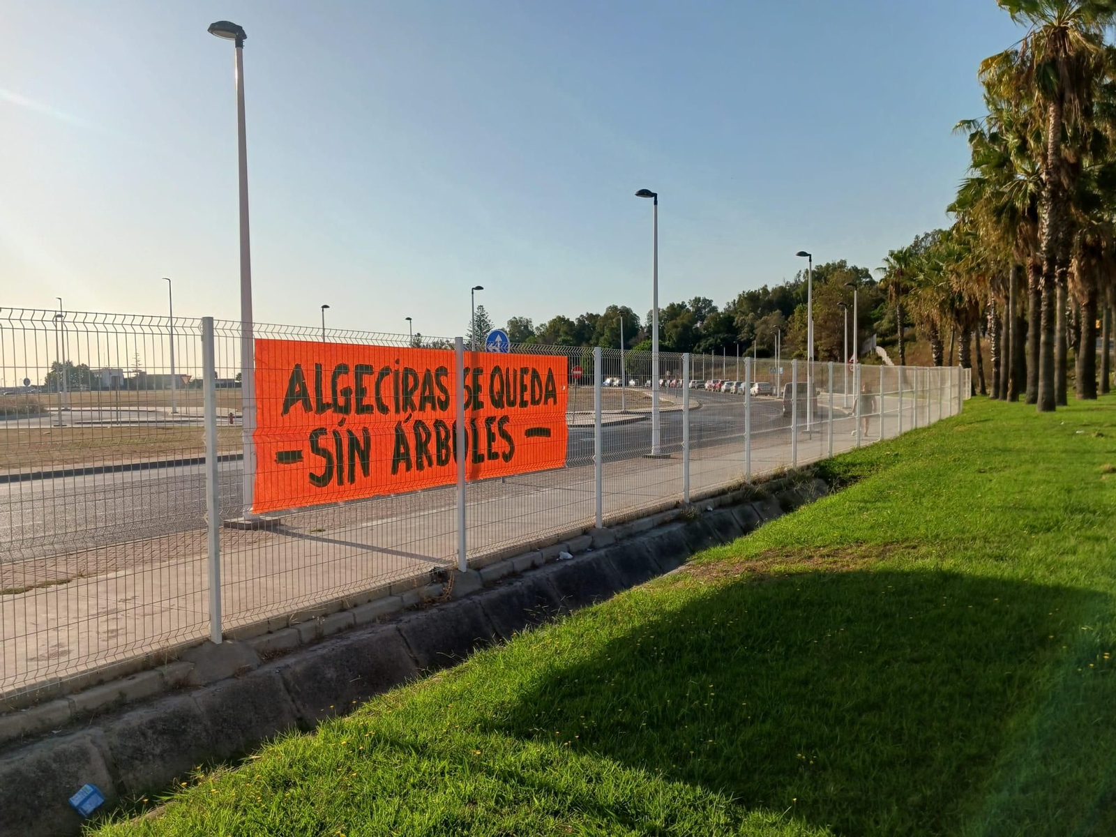 Imagen facilitada por Agadén en la zona de la poda.