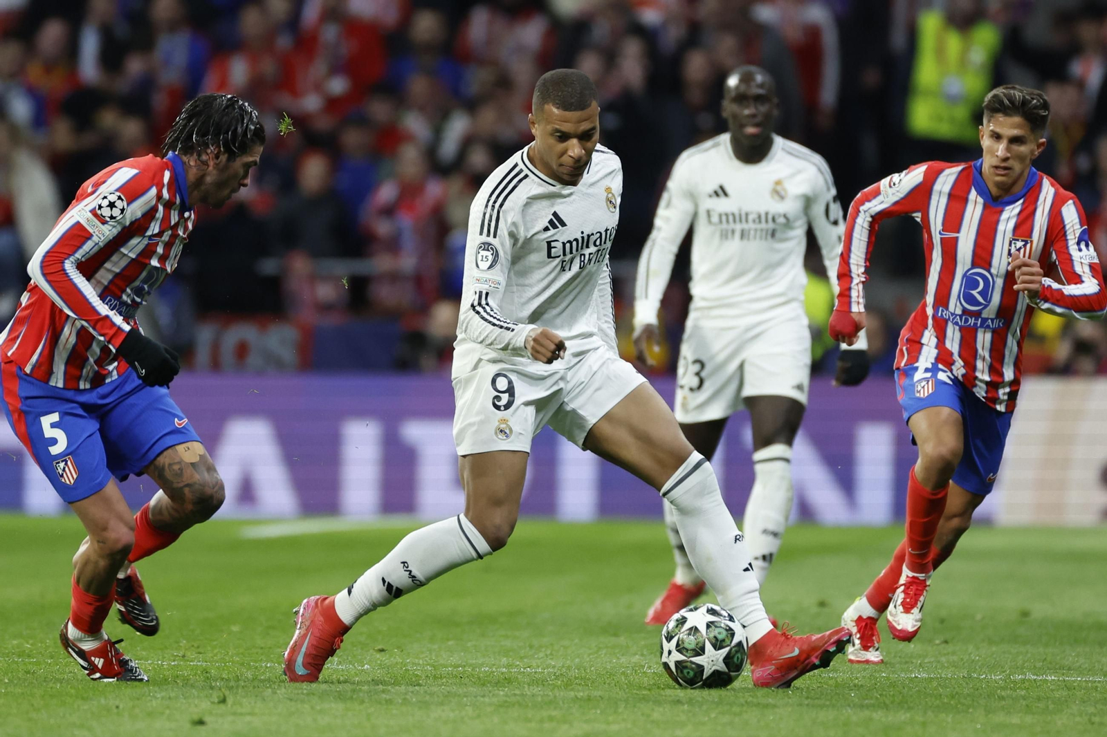 Las fotos del Atlético - Real Madrid