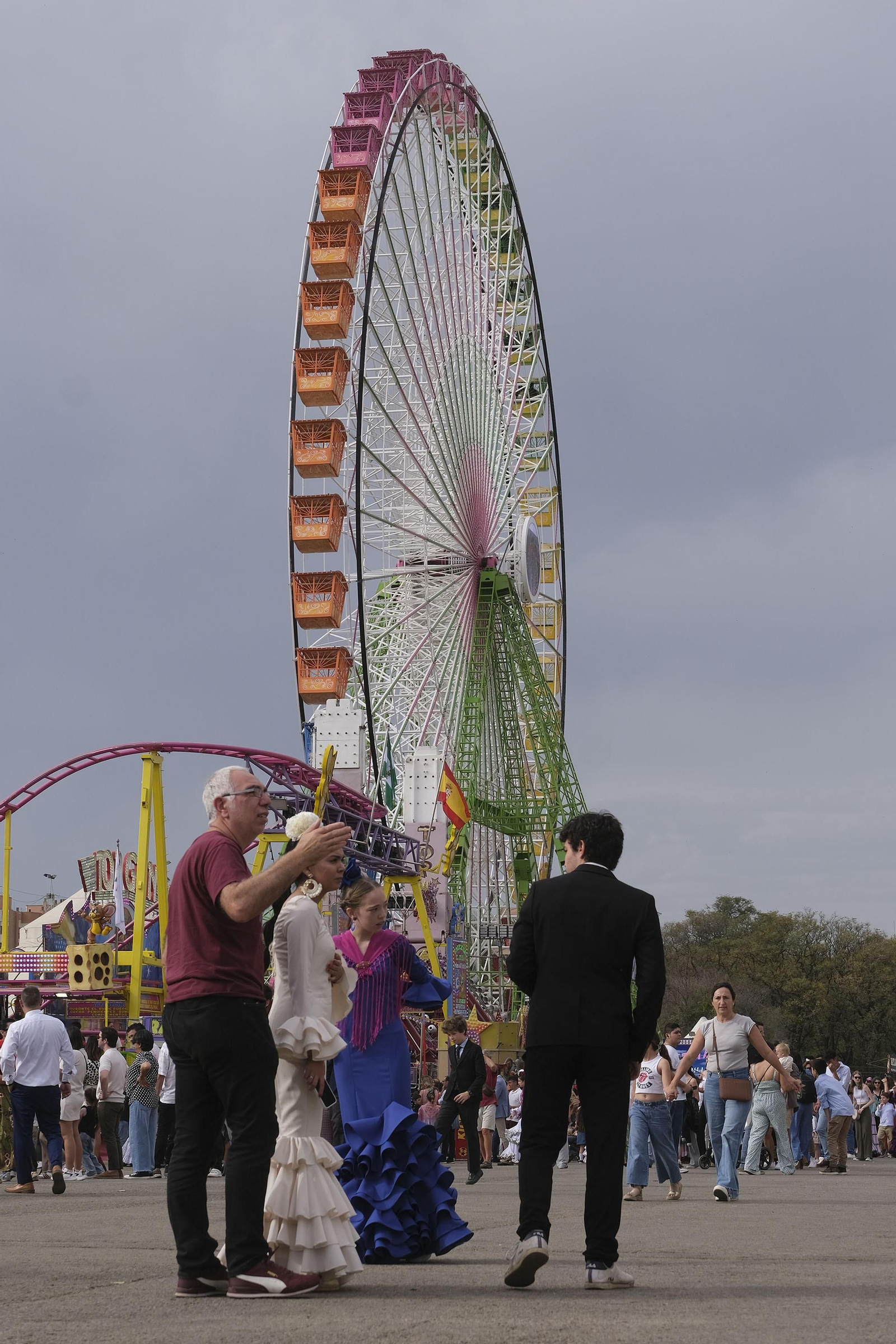 Ambiente un viernes de feria. La calle del infierno