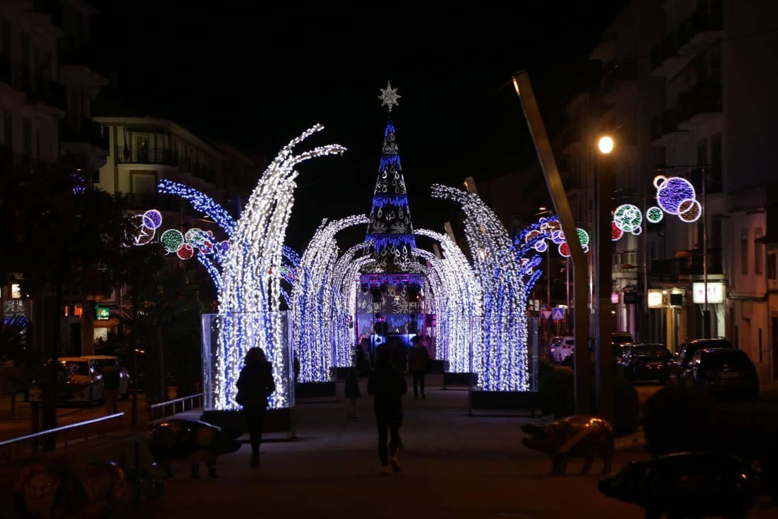 Un recorrido en fotografías por las luces de Navidad de Pozoblanco