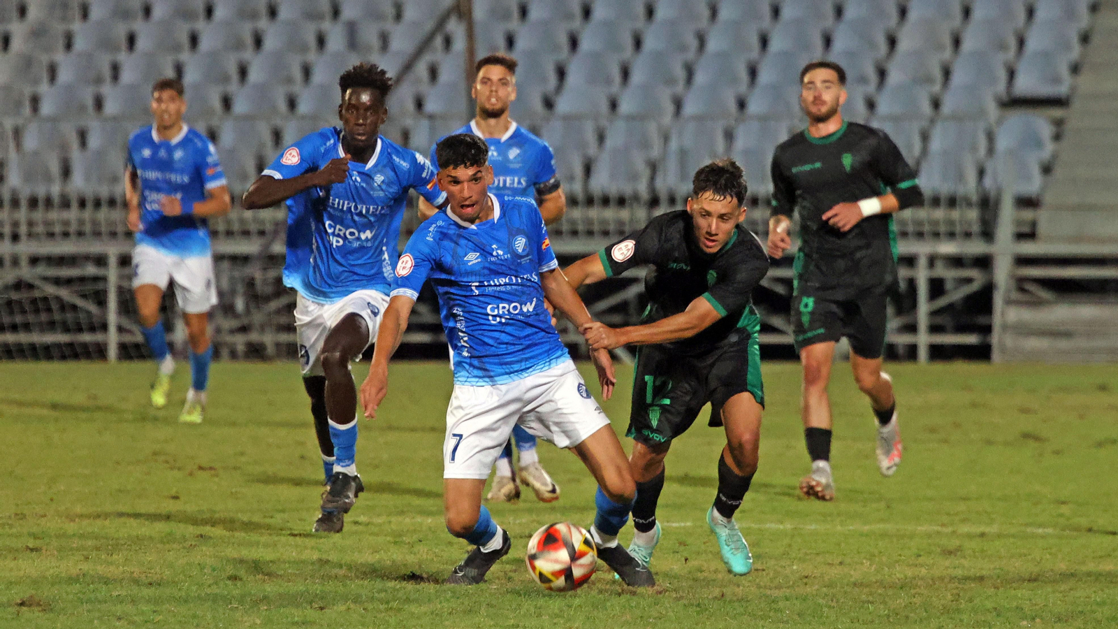 Xerez DFC - Córdoba B en el Pedro S. Garrido de Jerez