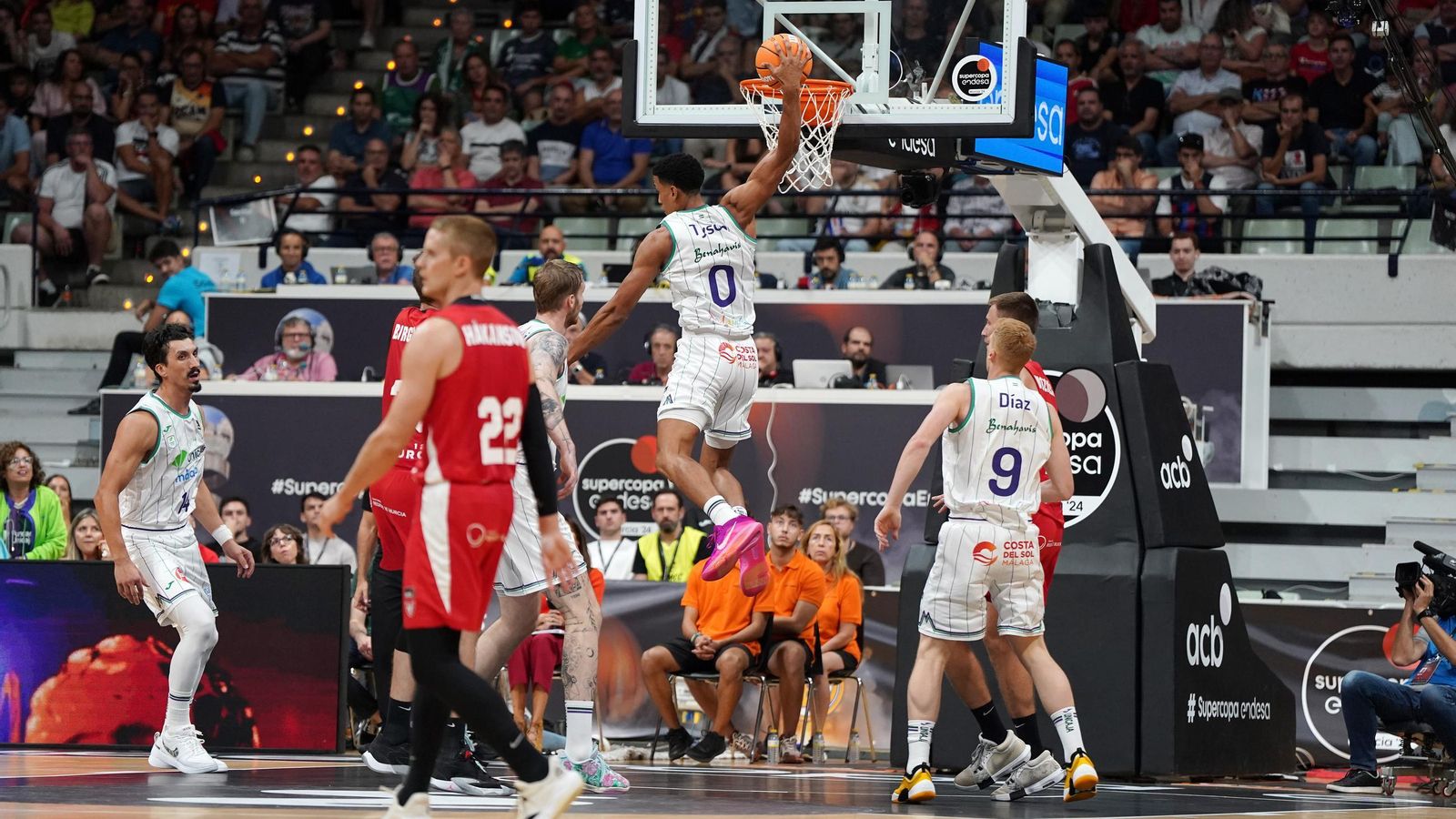 El UCAM Murcia-Unicaja de la Supercopa, en fotos