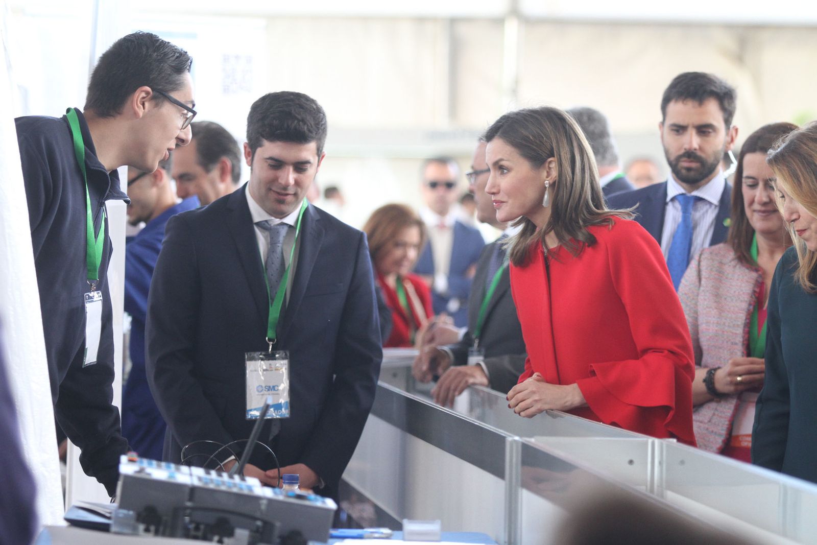 Imágenes de la visita de la reina Letizia a Huelva