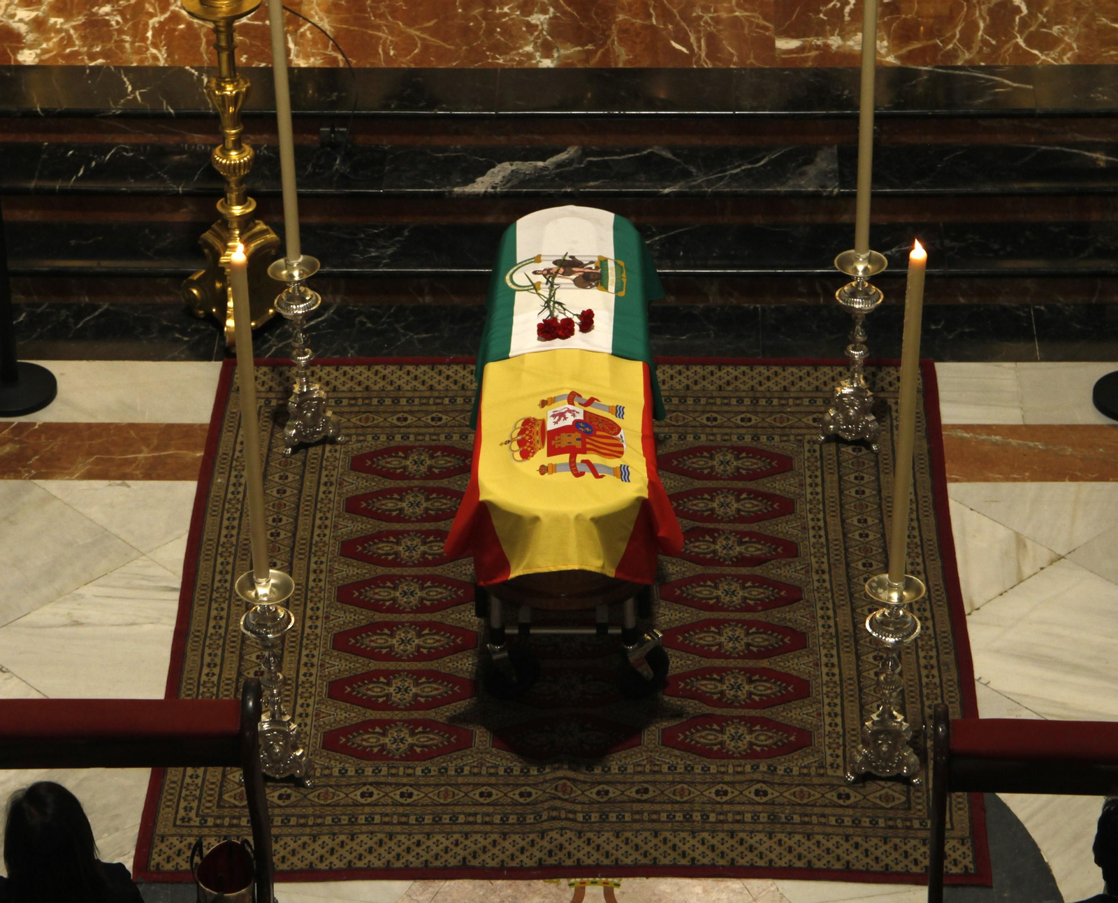 Funeral Manuel Clavero en el Gran Poder