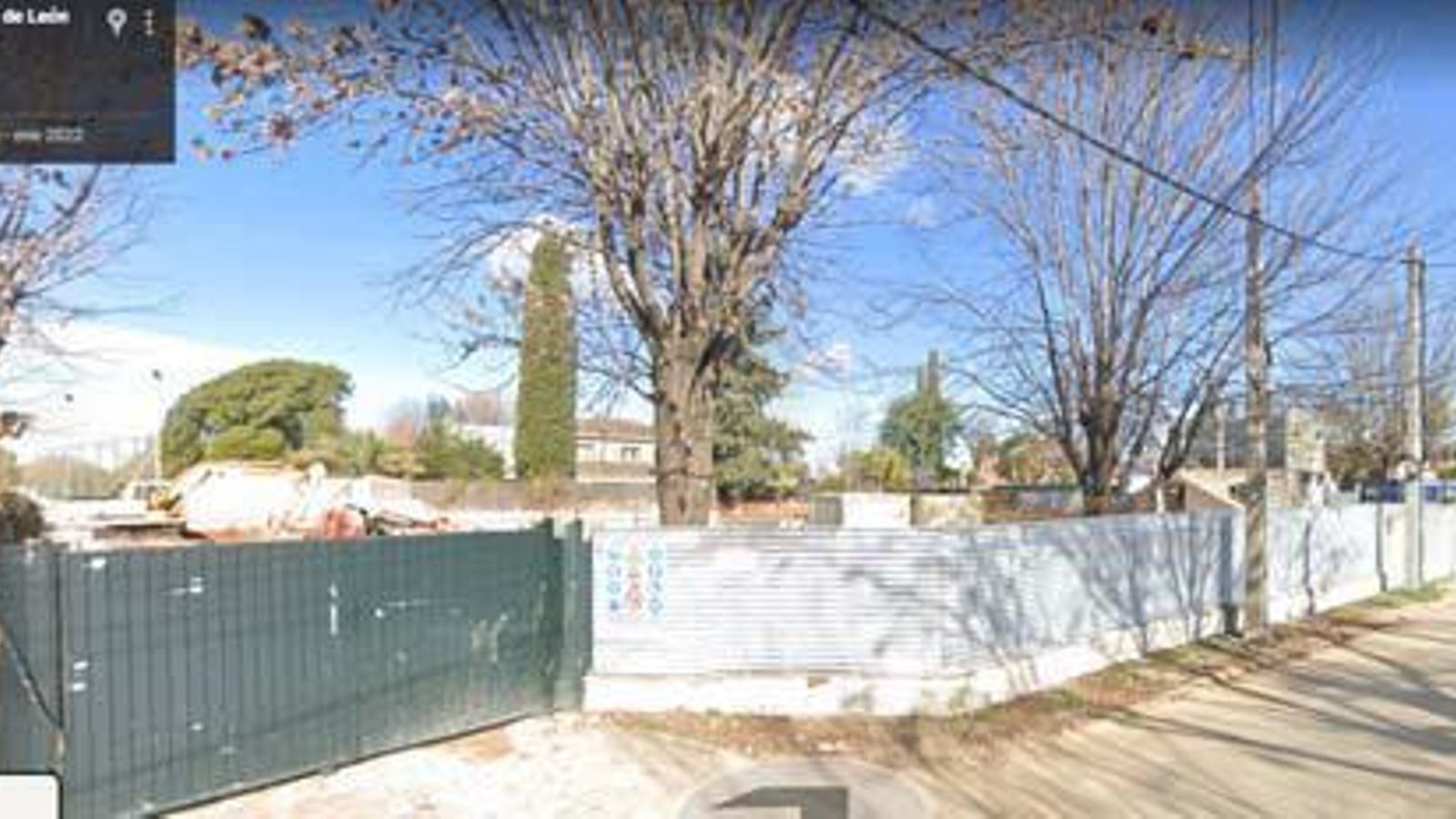 Ausencia de zonas verdes en la actual edificación de la parcela de Juan Ponce de León 9.