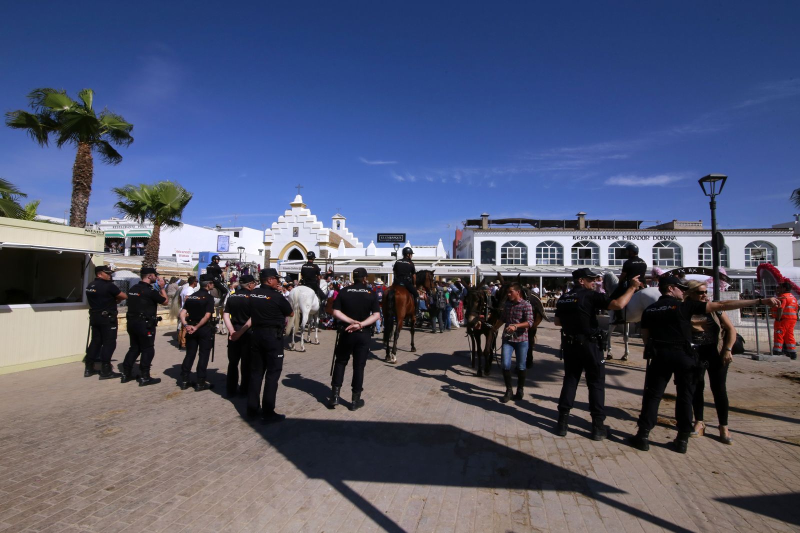 Primer día de camino de la hermandad de Jerez