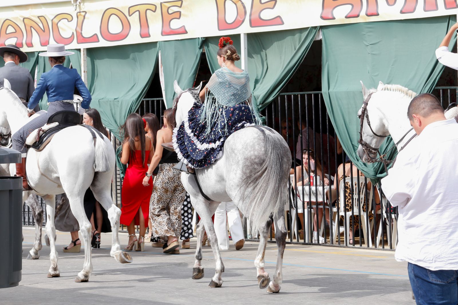 Ambiente en el miércoles festivo de la Feria Real de Algeciras