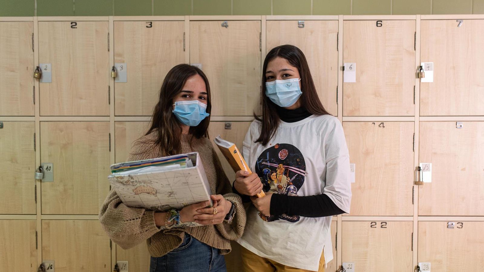 Teresa y Paola han comenzado este curso el Bachillerato Internacional procedentes de otros centros.