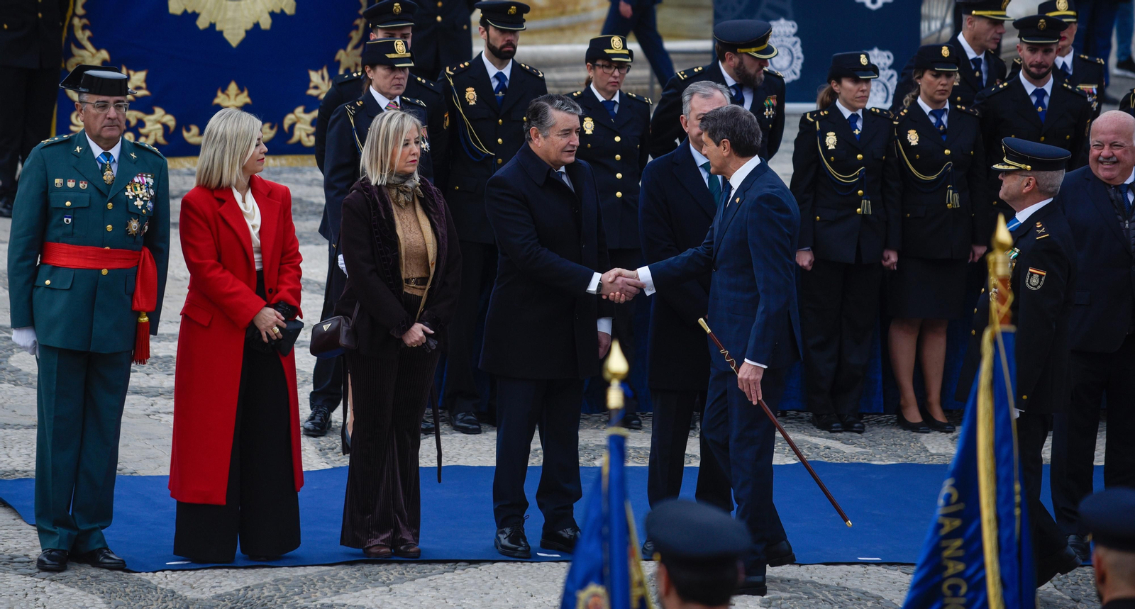 Acto de celebración del Bicentenario de la Policía Nacional en Sevilla
