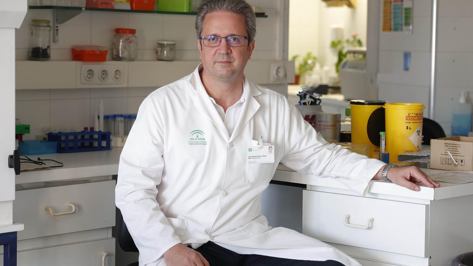 El doctor José Antonio Pérez Simón, jefe de Hematología en el Hospital Virgen del Rocío (Sevilla).