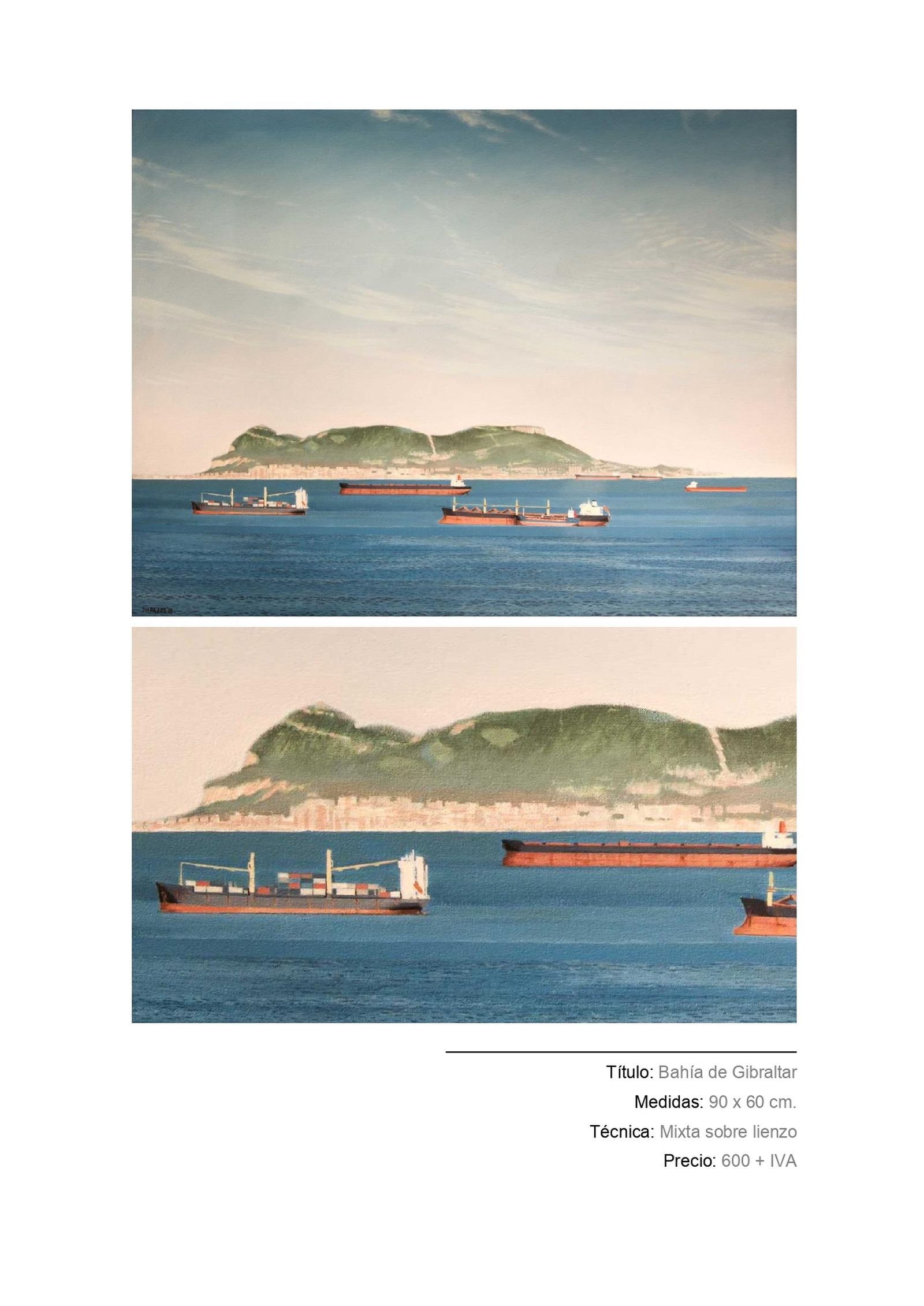 Bahía de Gibraltar. J. M. Pazos.