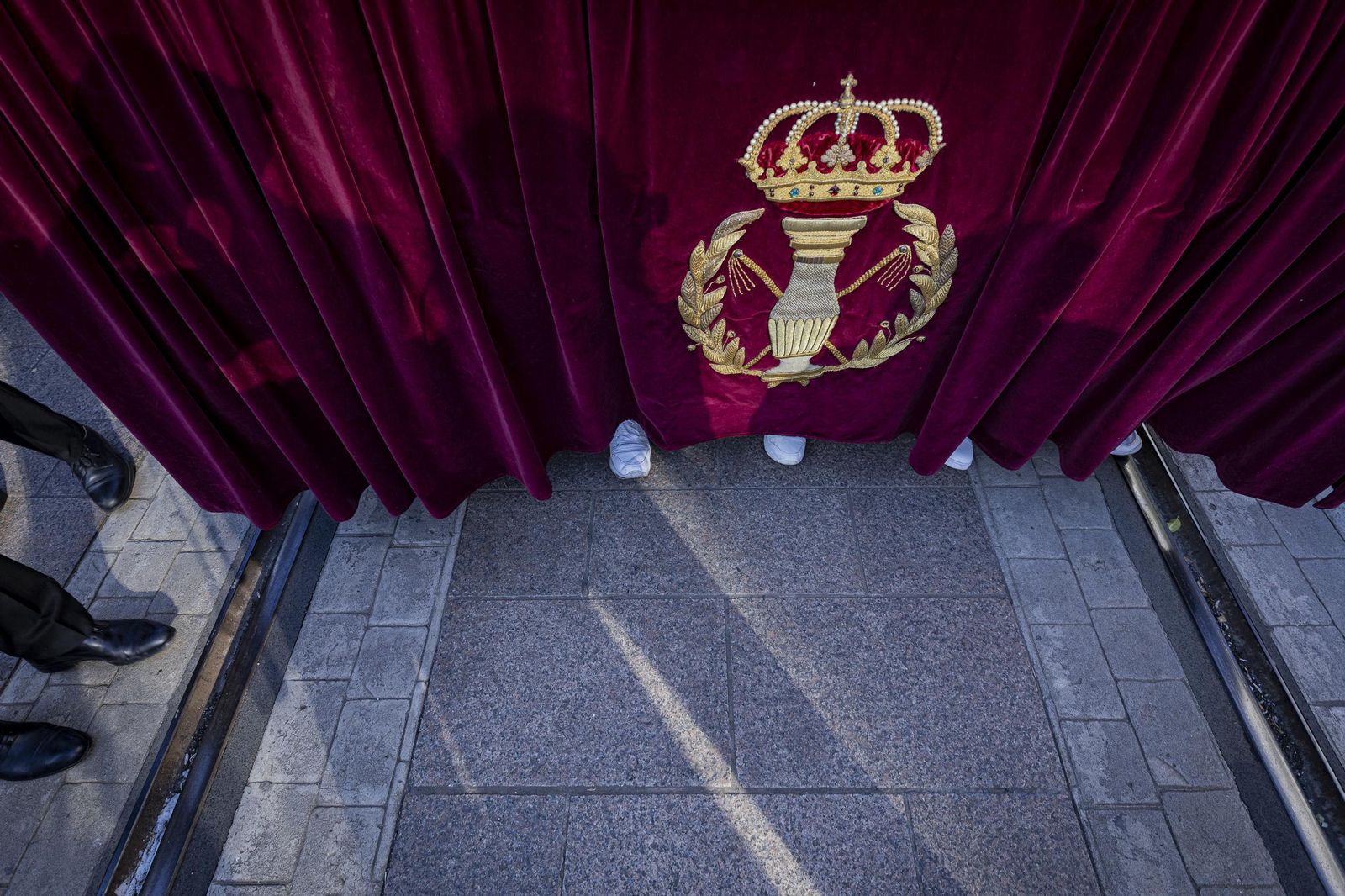 Las imágenes de la hermanad de Columna en la Semana Santa de 2025