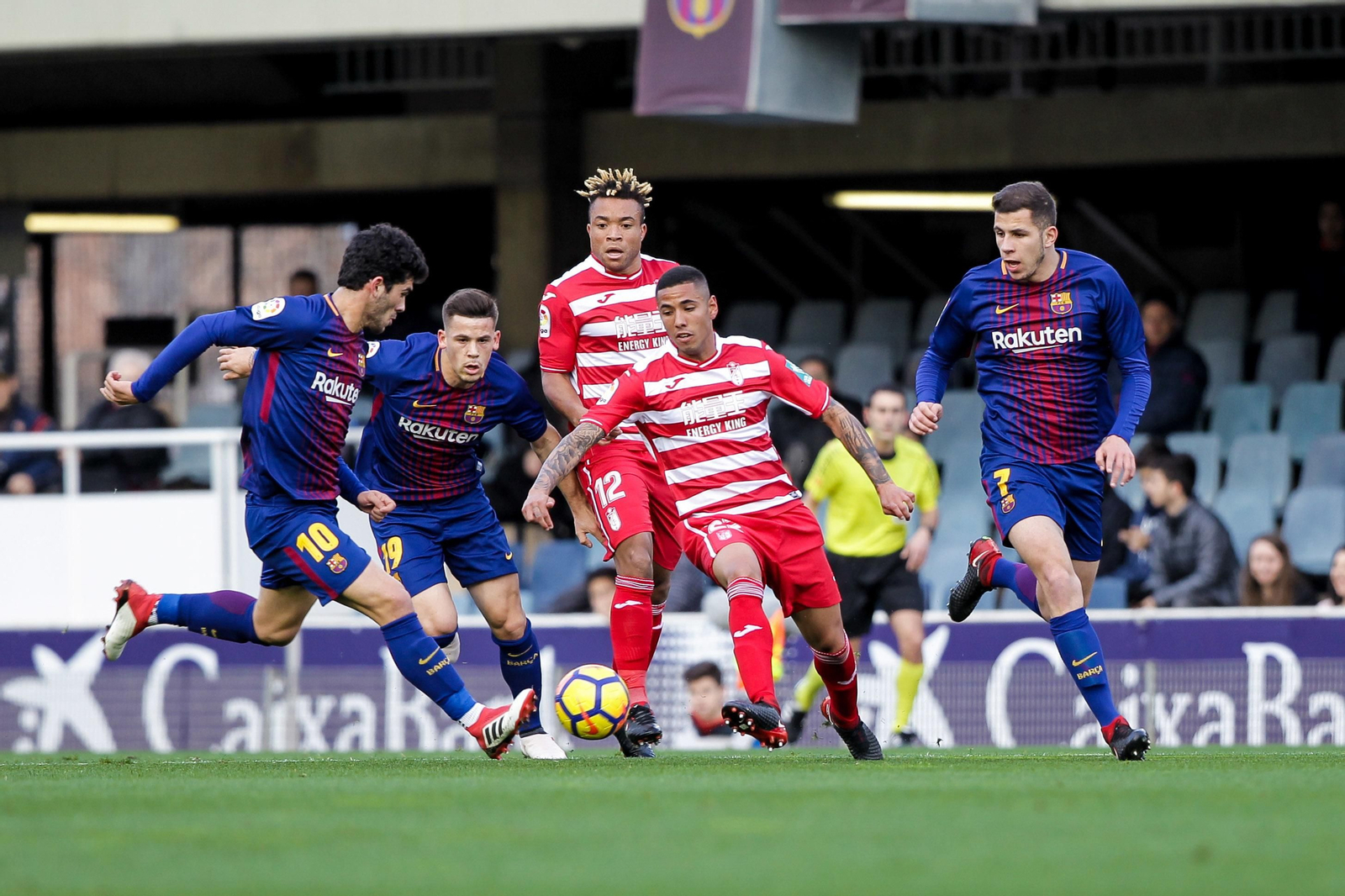 Las imágenes del Barcelona B-Granada