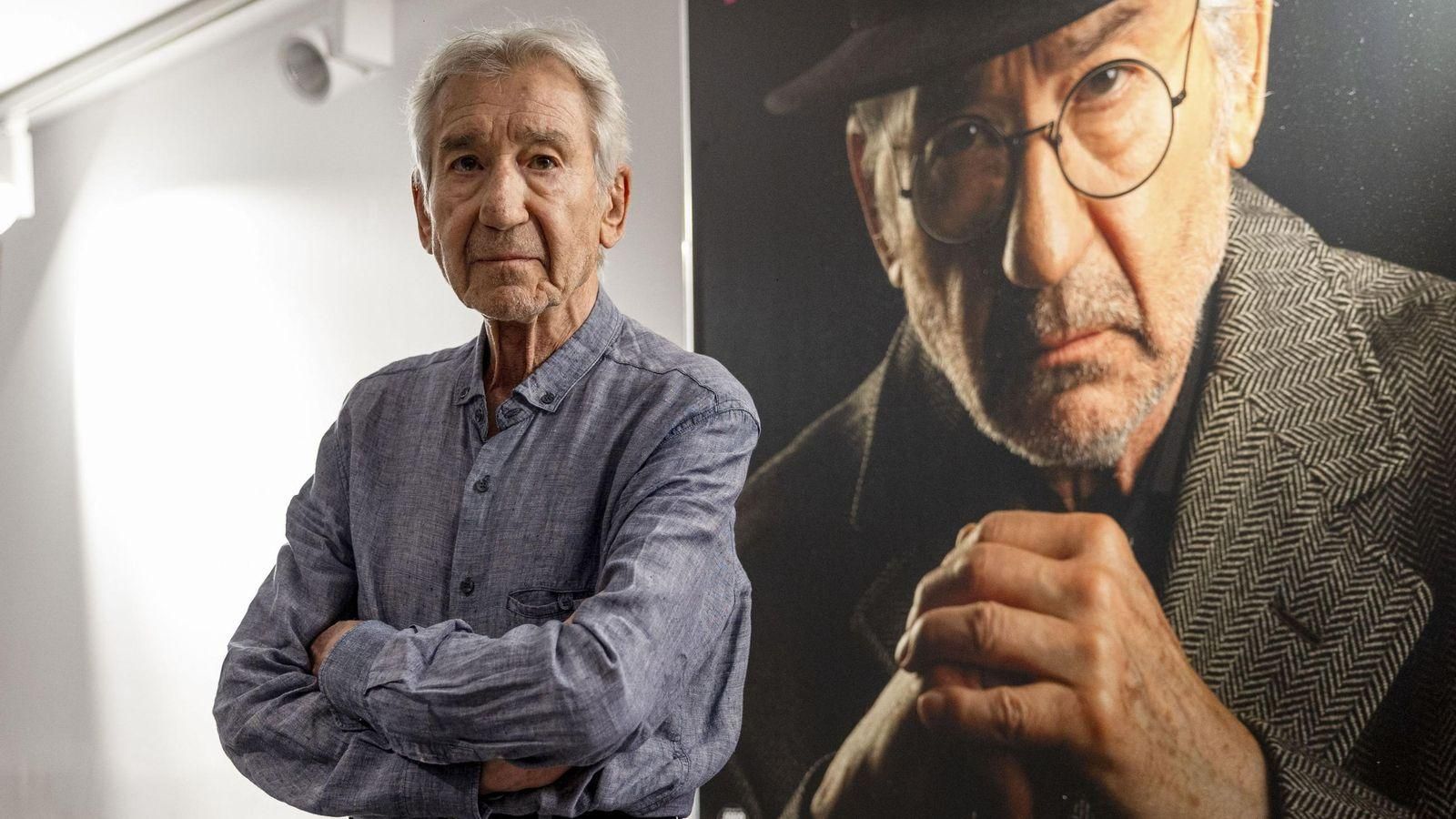 José Sacristán con Fernan Gómez detrás.