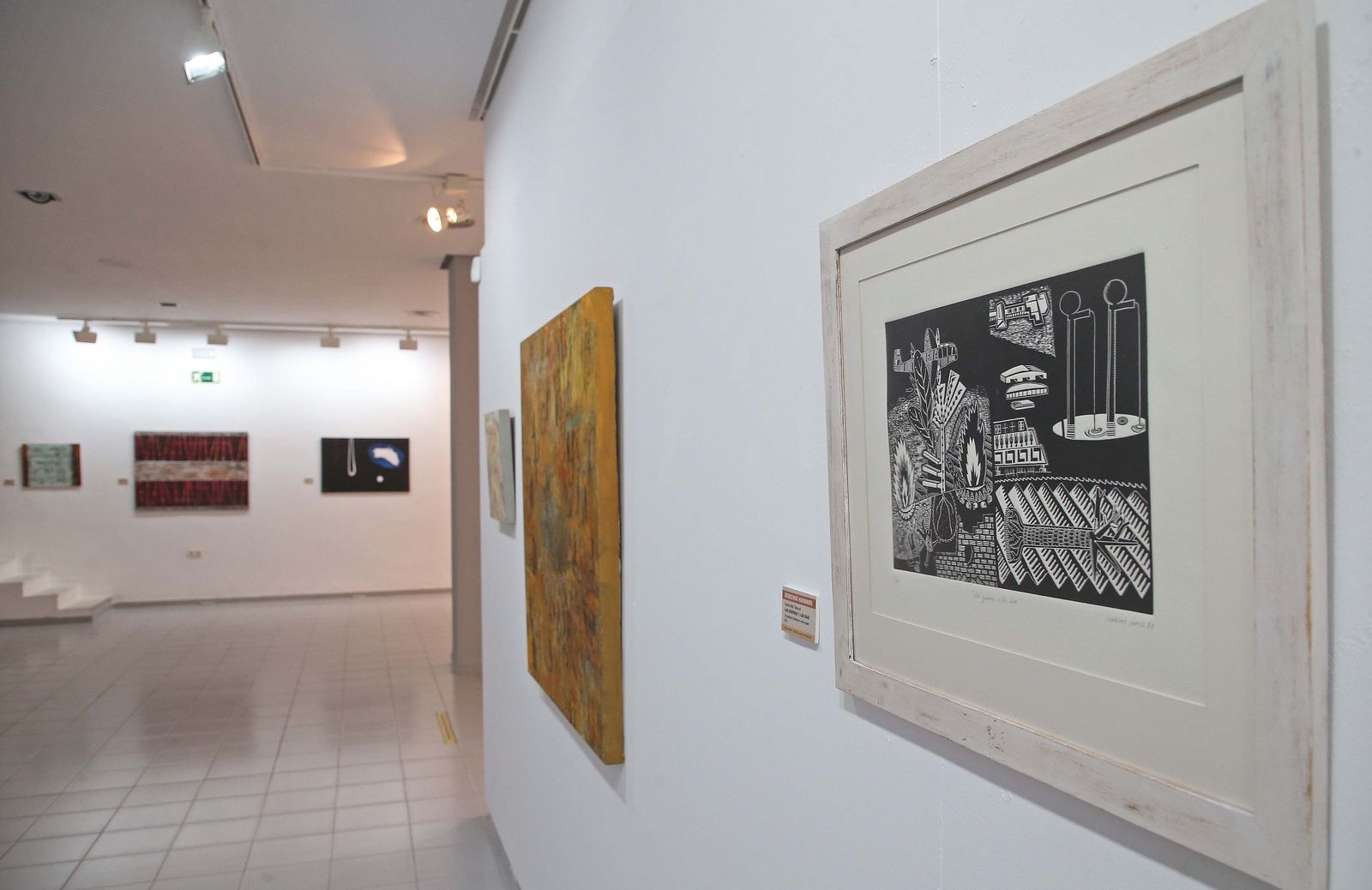 Fotos de la exposición colectiva 'Derechos Humanos' en Algeciras