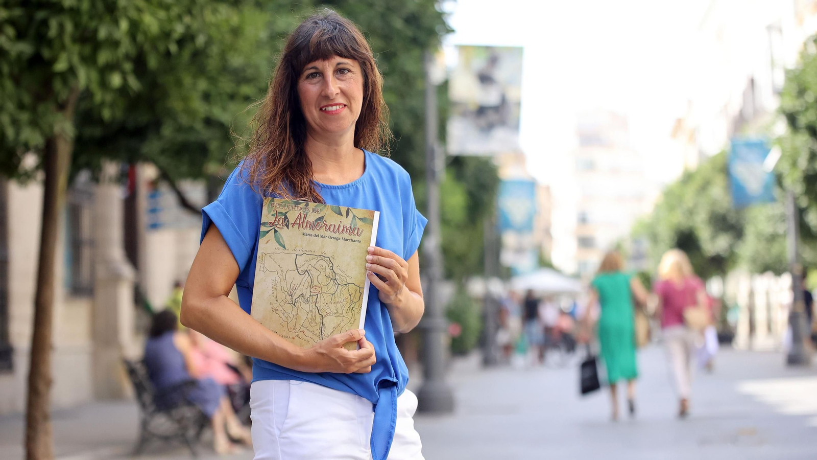 María del Mar Ortega, autora del libro 'Recuerdos de La Almoraima'