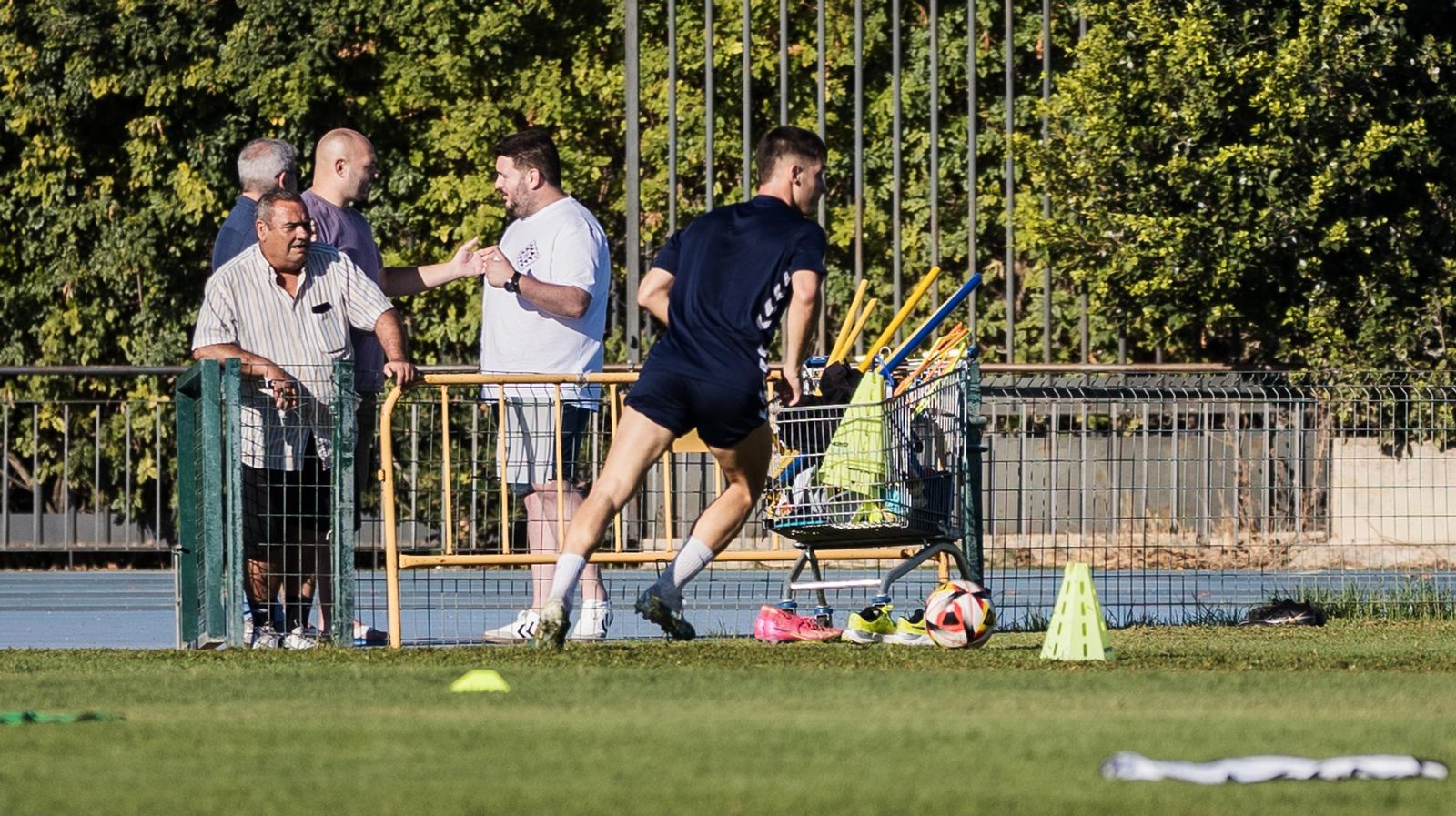 Las mejores imágenes del primer día de entrenamiento del Xerez DFC