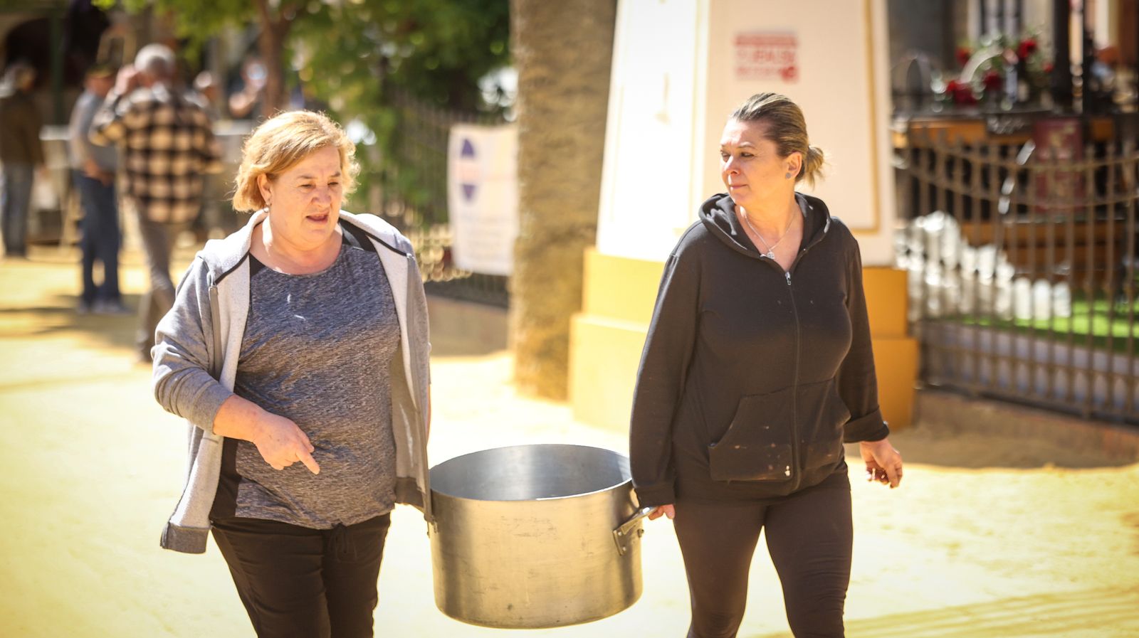 Imágenes de los preparativos para la Feria del Caballo 2024