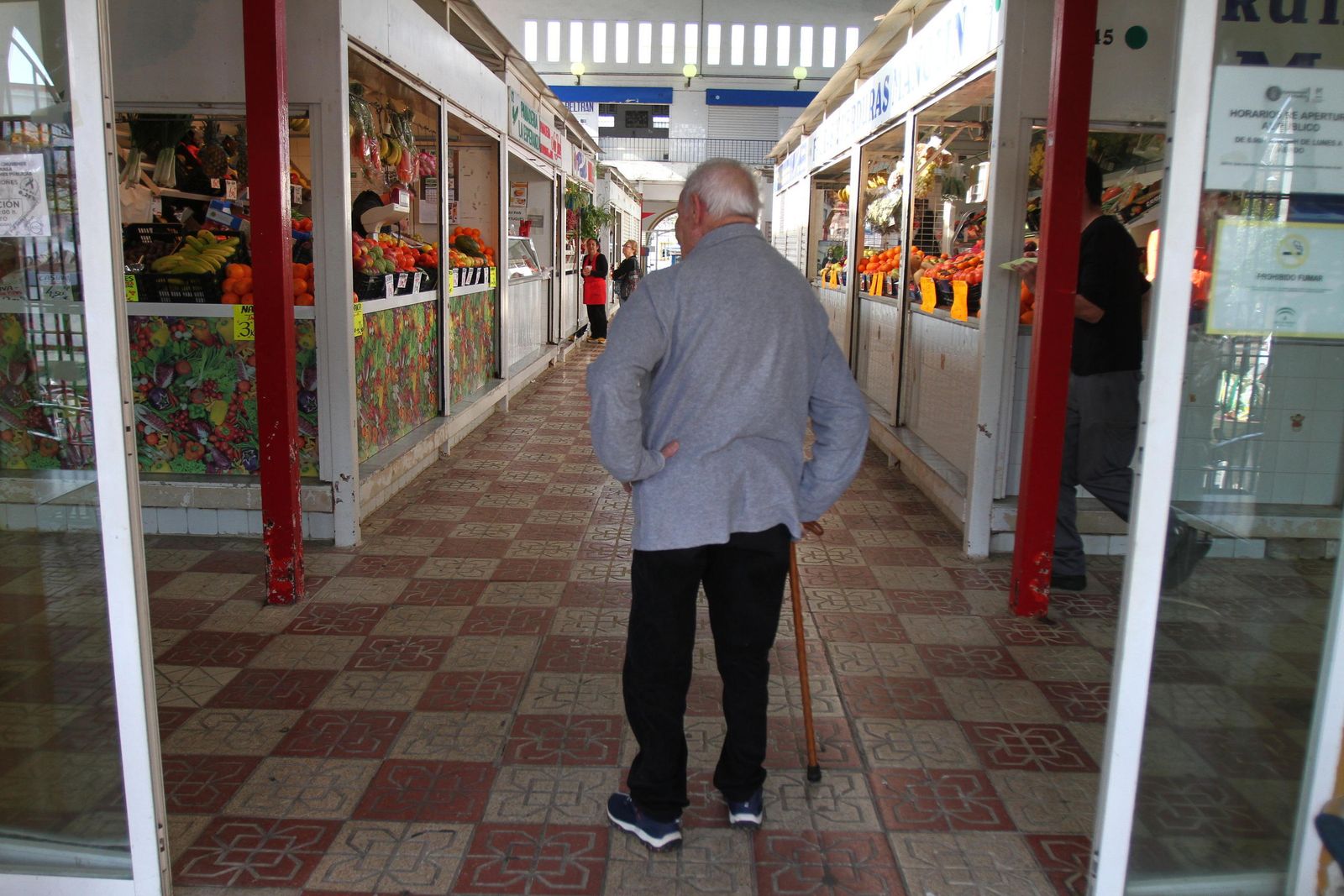 Interior del Mercado de San Sebastián de Huelva