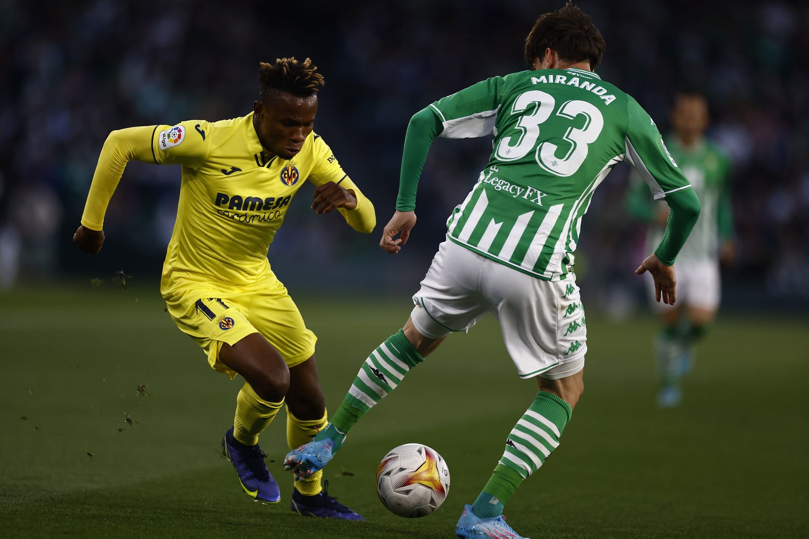 Las imágenes del Betis-Villarreal