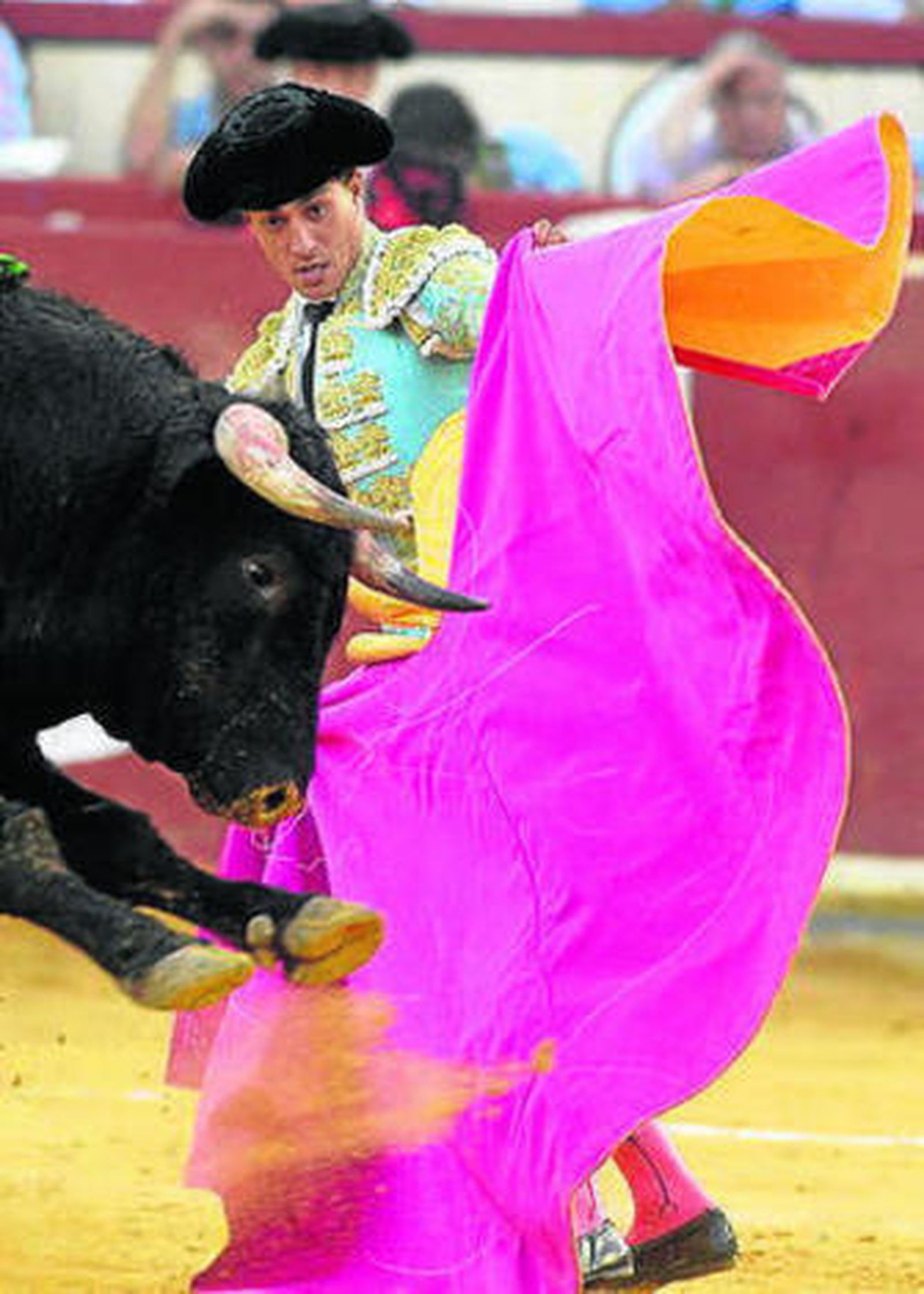 Iván Fandiño, ayer en Valladolid.