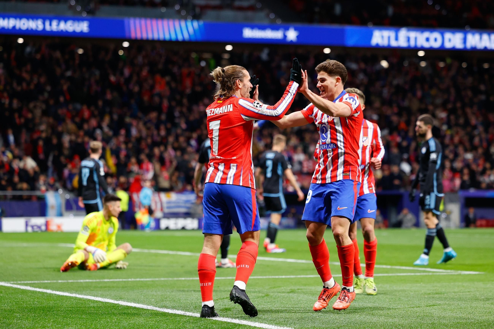 Las fotos del Atlético de Madrid - Slovan de Bratislava
