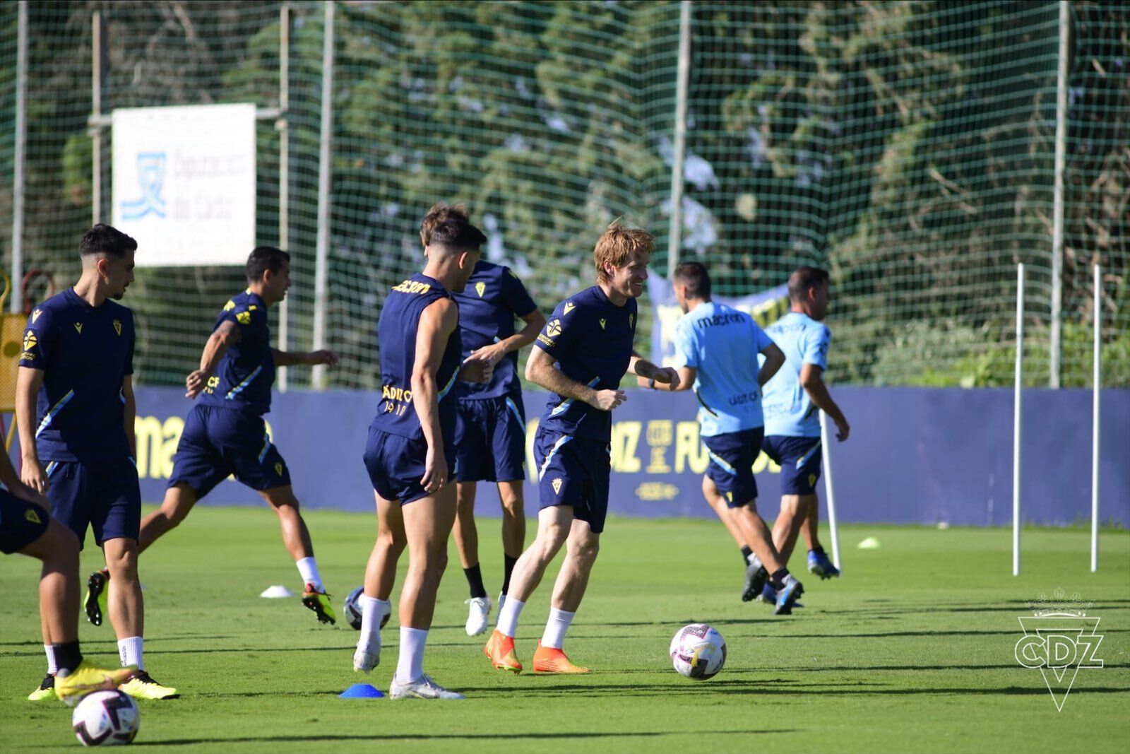 Álex Fernández en la sesión del viernes.